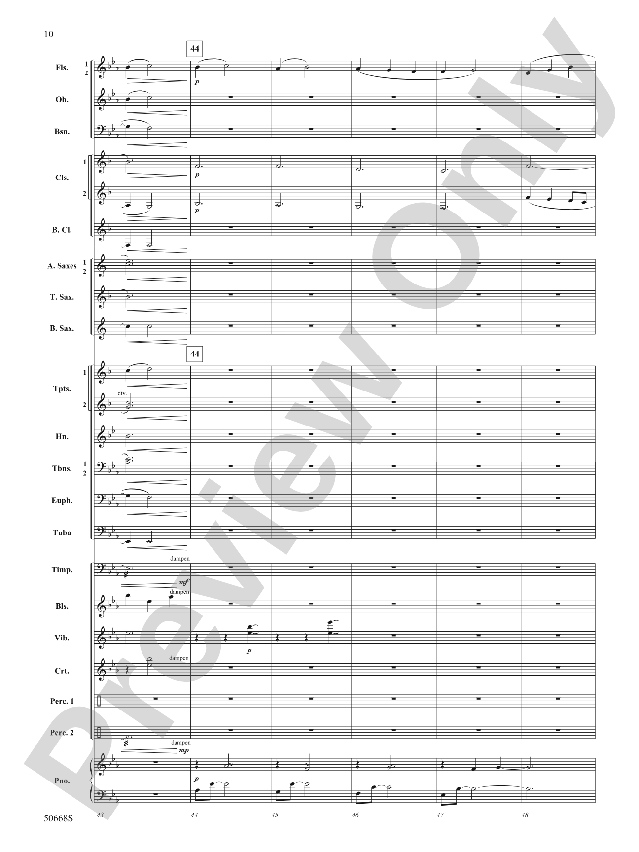 A Life Worth Living: Concert Band Conductor Score & Parts