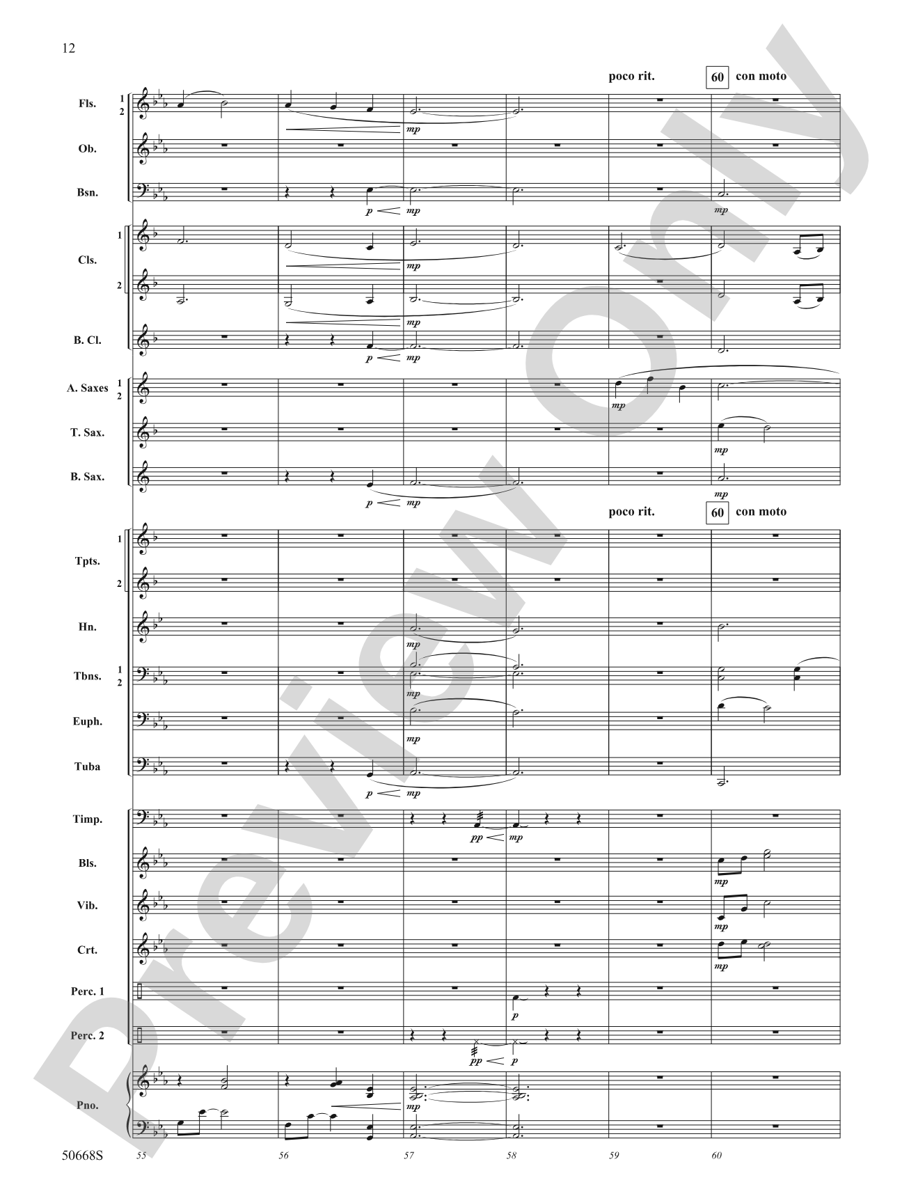 A Life Worth Living: Concert Band Conductor Score & Parts