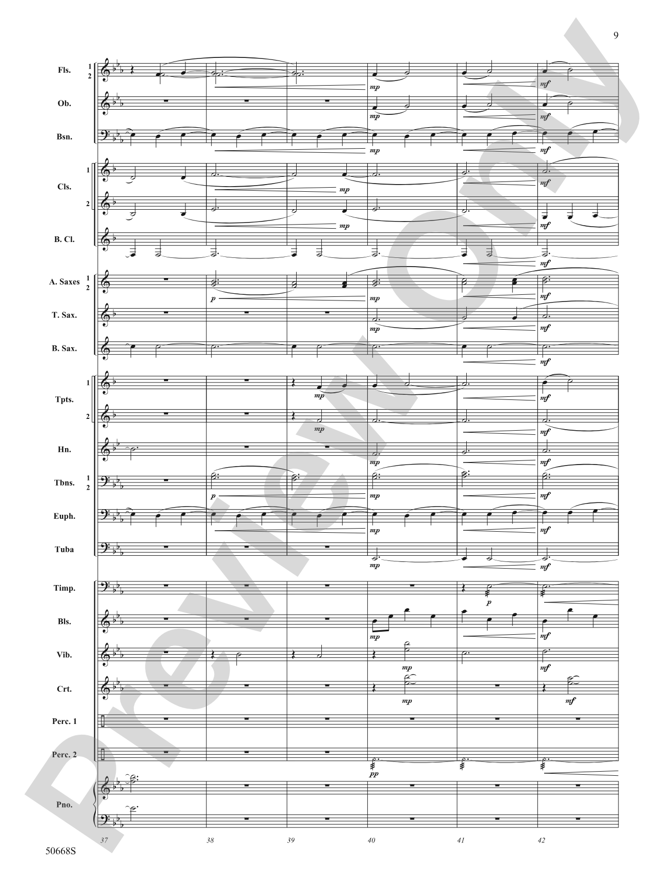 A Life Worth Living: Concert Band Conductor Score & Parts