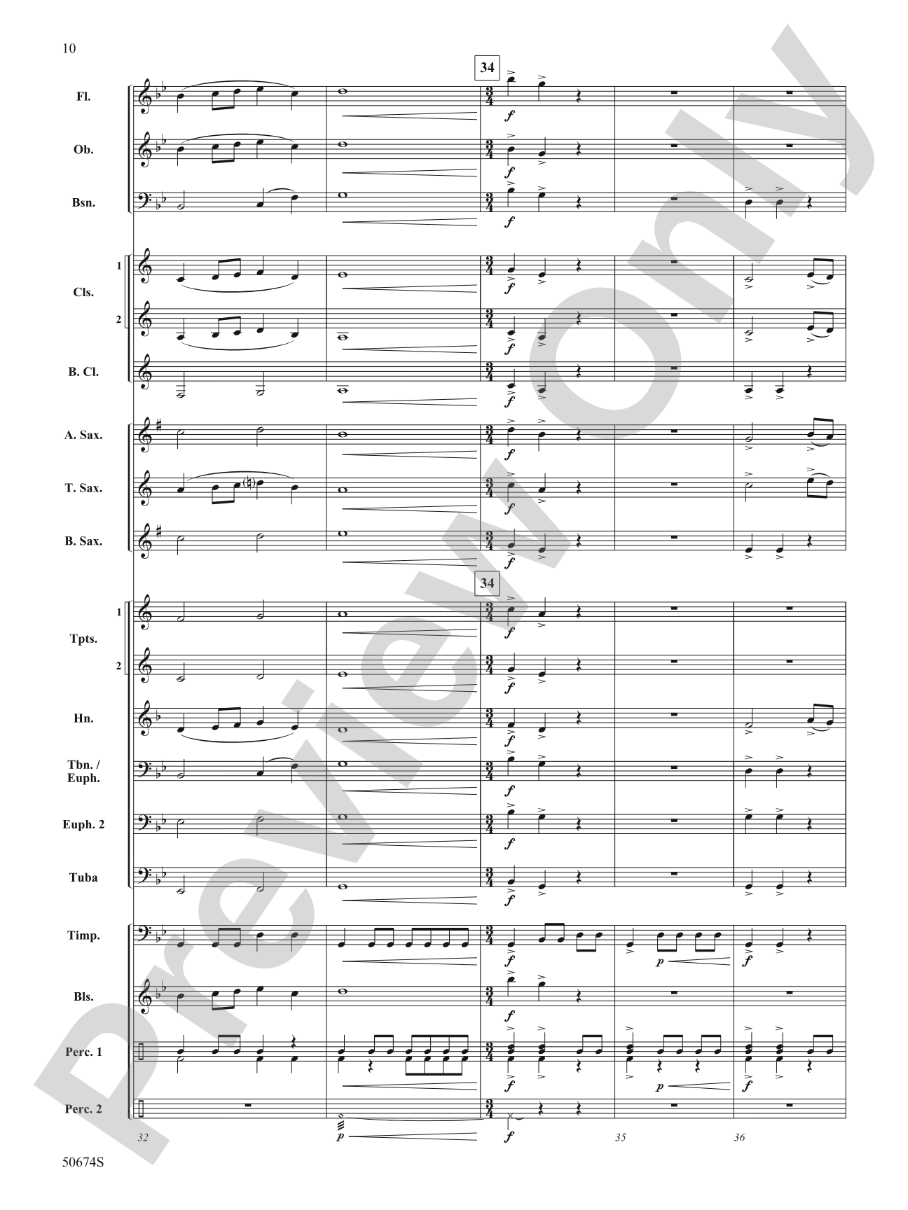 Time Lord: Concert Band Conductor Score & Parts