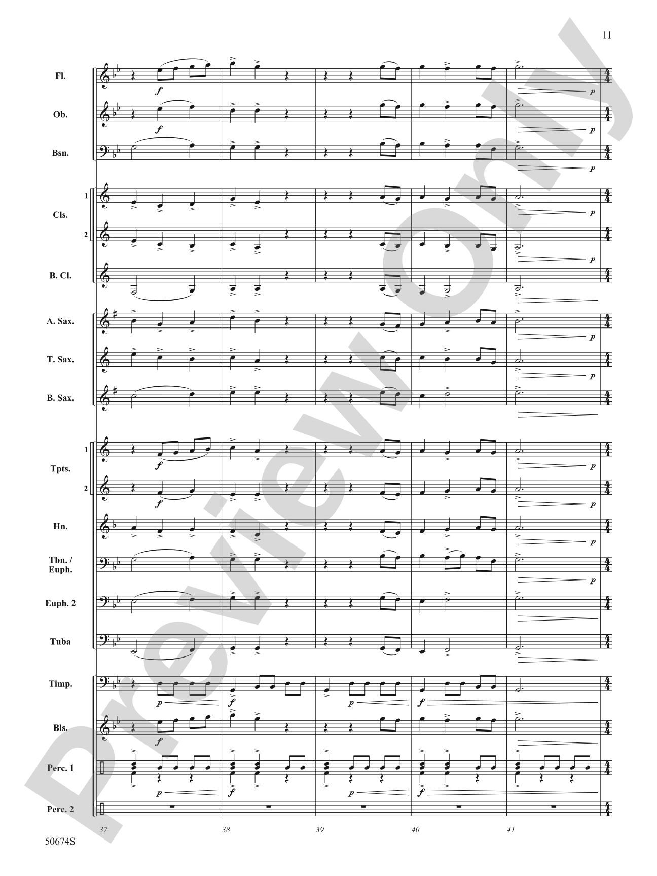 Time Lord: Concert Band Conductor Score & Parts