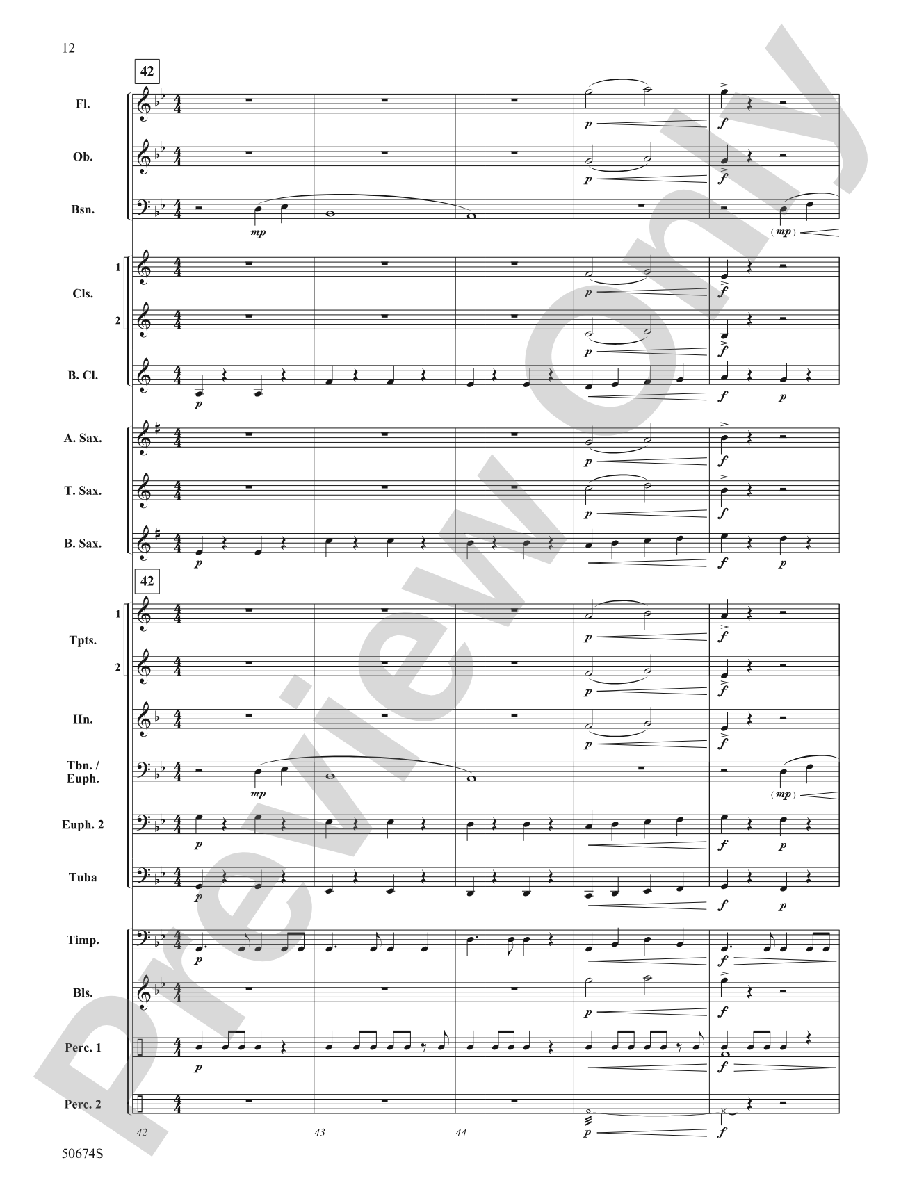 Time Lord: Concert Band Conductor Score & Parts