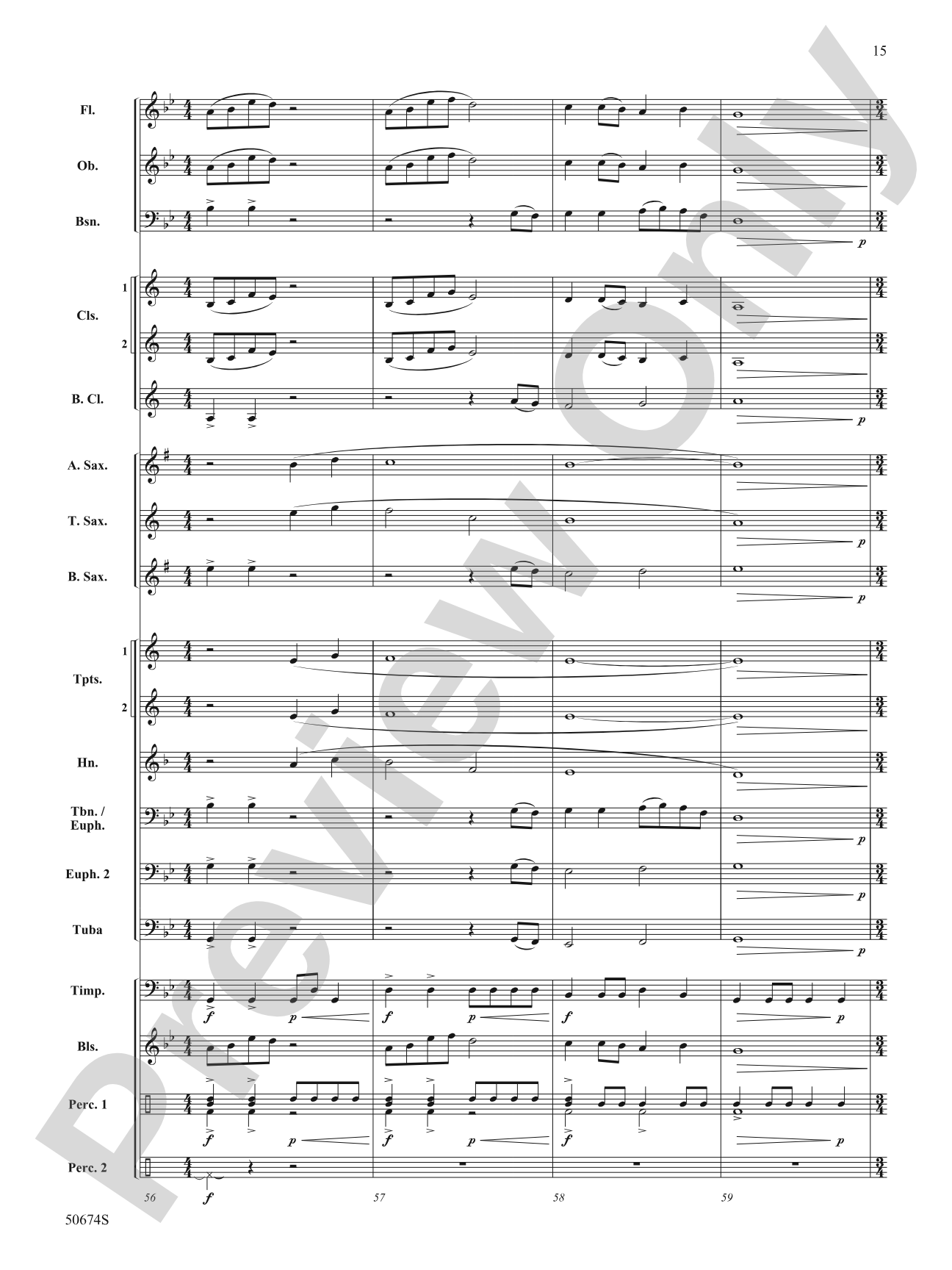 Time Lord: Concert Band Conductor Score & Parts