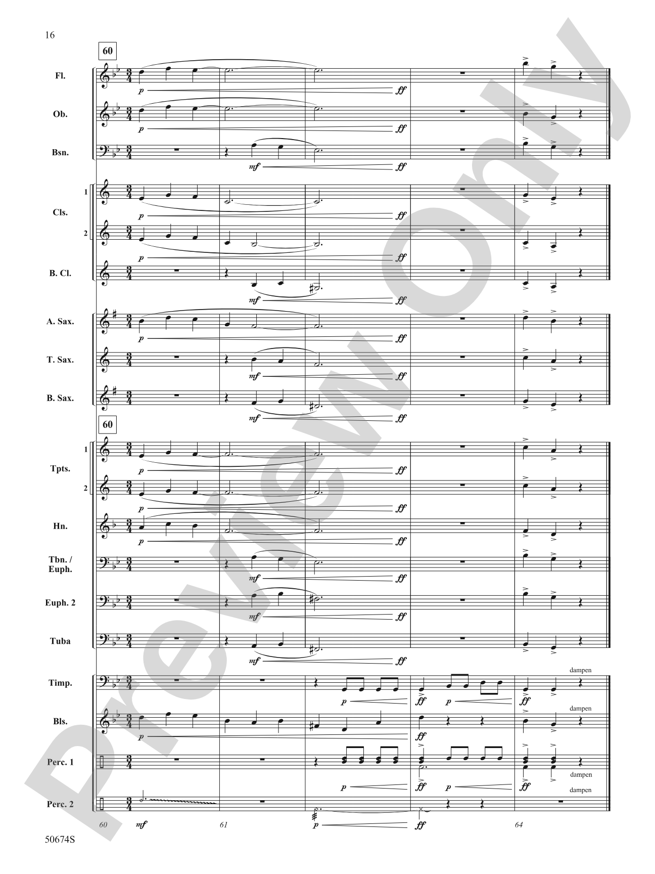 Time Lord: Concert Band Conductor Score & Parts