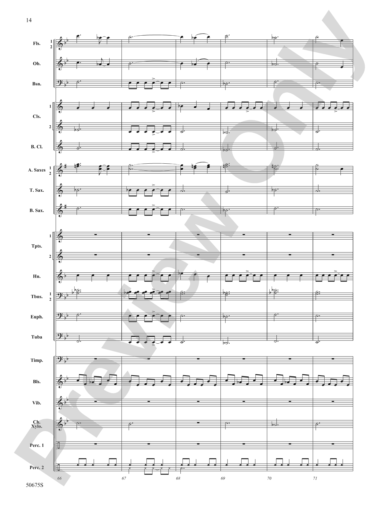 Emblazoned: Concert Band Conductor Score & Parts