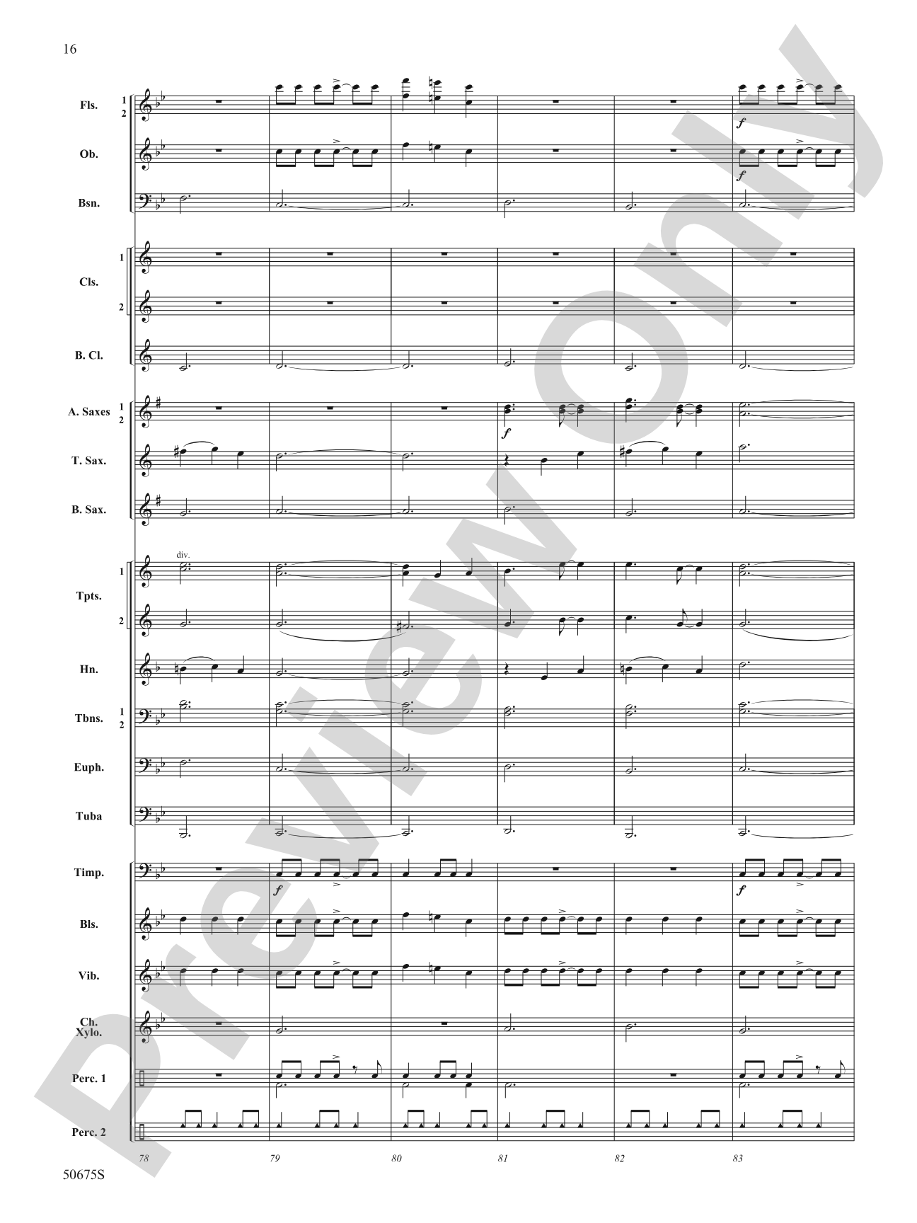 Emblazoned: Concert Band Conductor Score & Parts