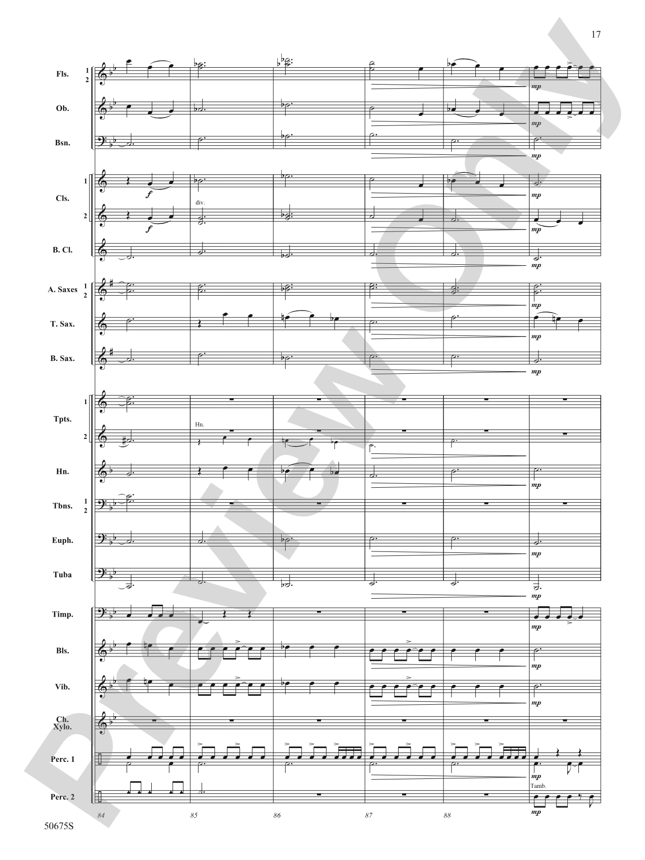 Emblazoned: Concert Band Conductor Score & Parts