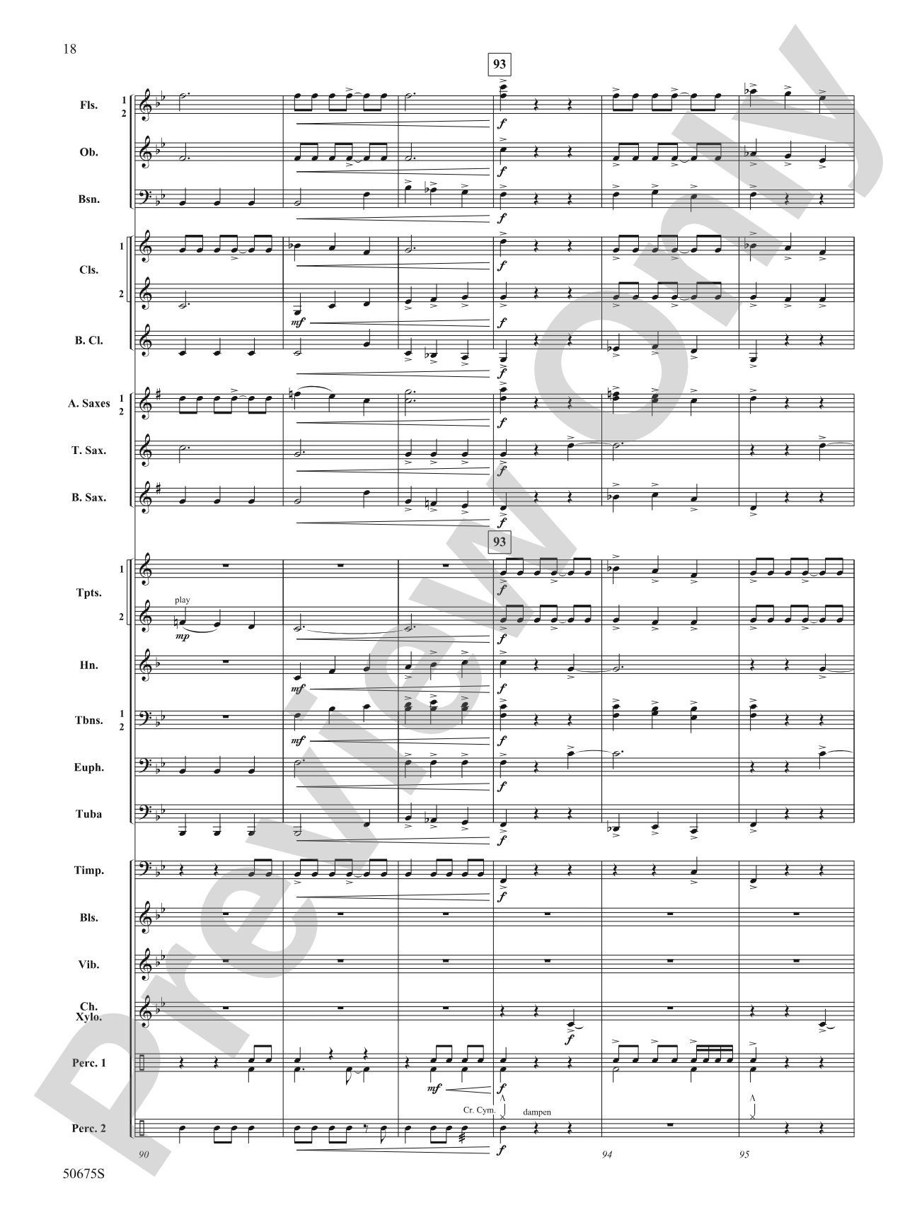 Emblazoned: Concert Band Conductor Score & Parts