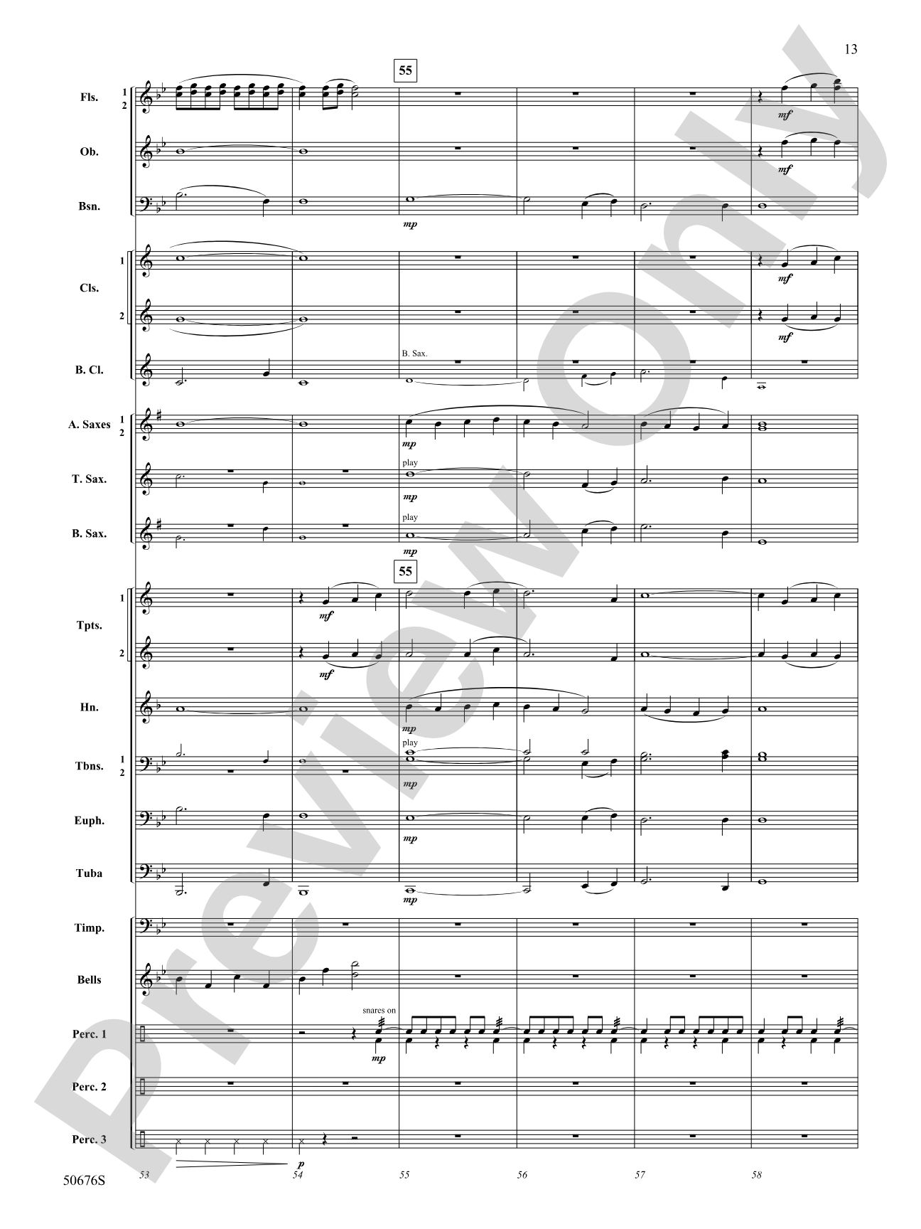 Struck by the Ree: Concert Band Conductor Score & Parts