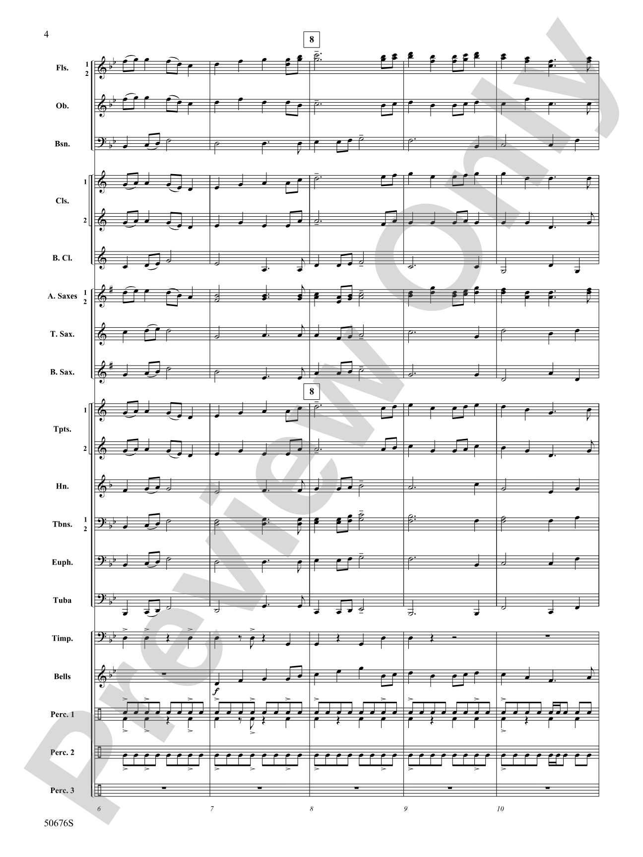 Struck by the Ree: Concert Band Conductor Score & Parts