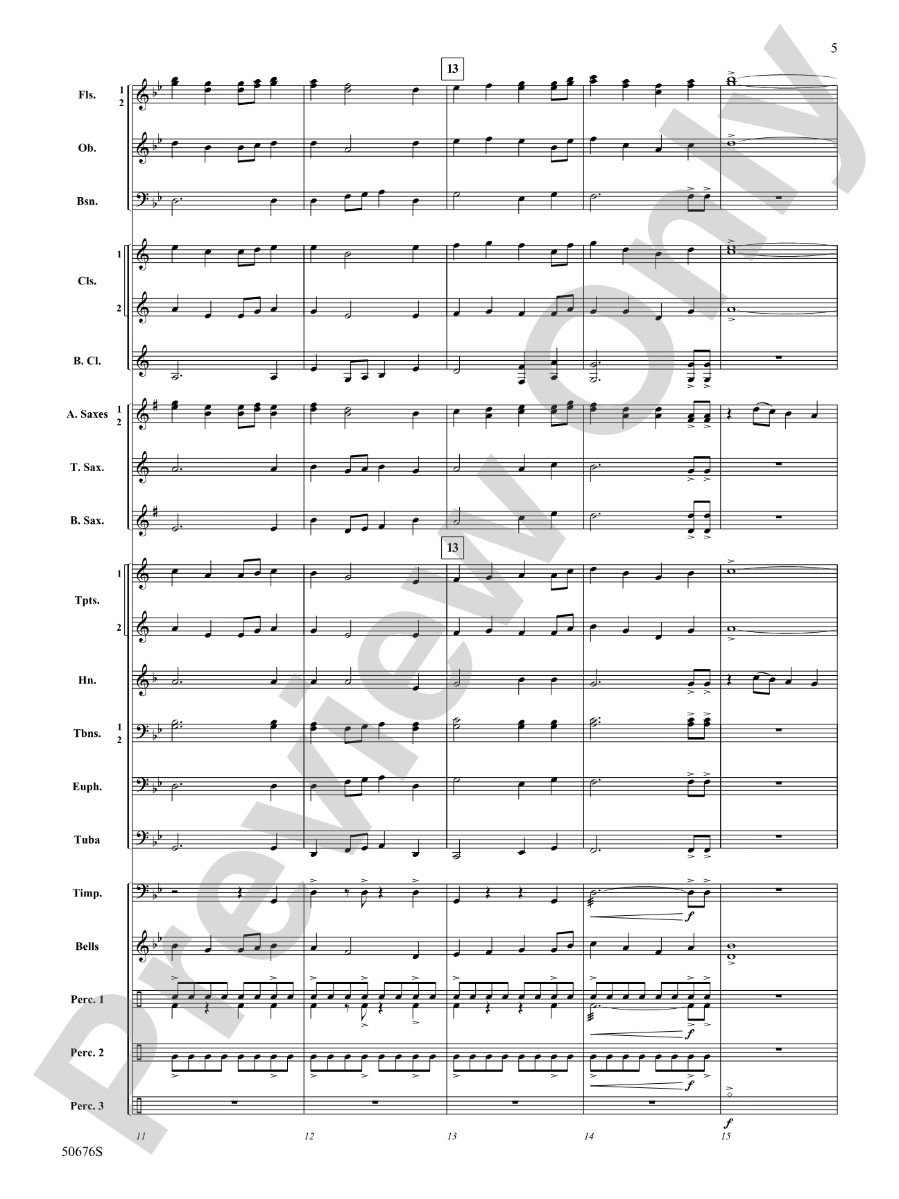 Struck by the Ree: Concert Band Conductor Score & Parts