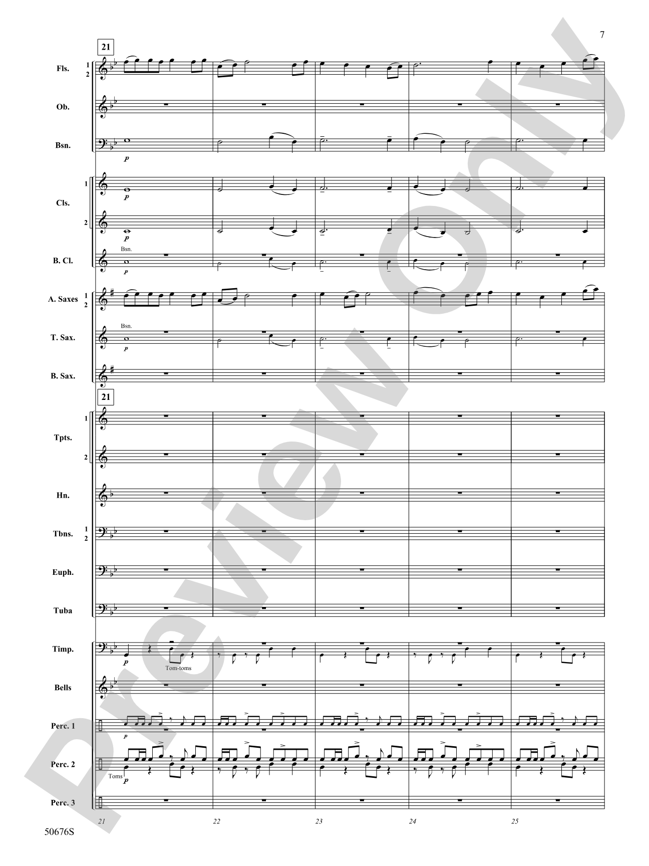 Struck by the Ree: Concert Band Conductor Score & Parts