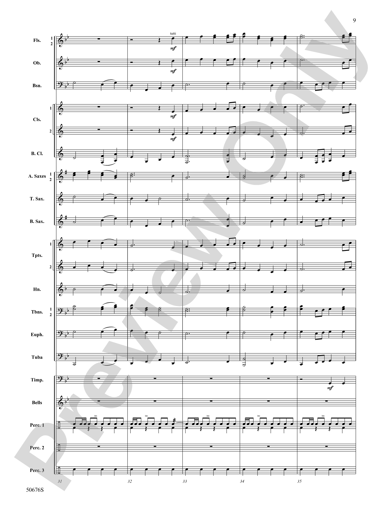 Struck by the Ree: Concert Band Conductor Score & Parts