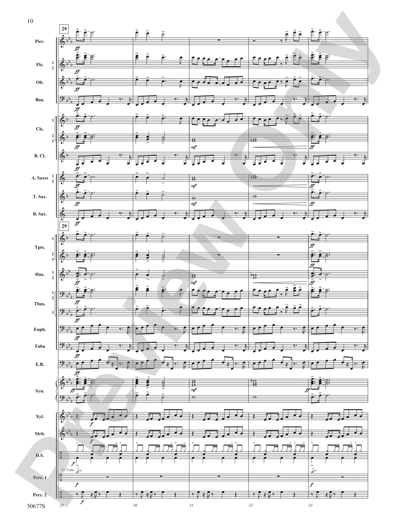 Thriller: Concert Band Conductor Score & Parts