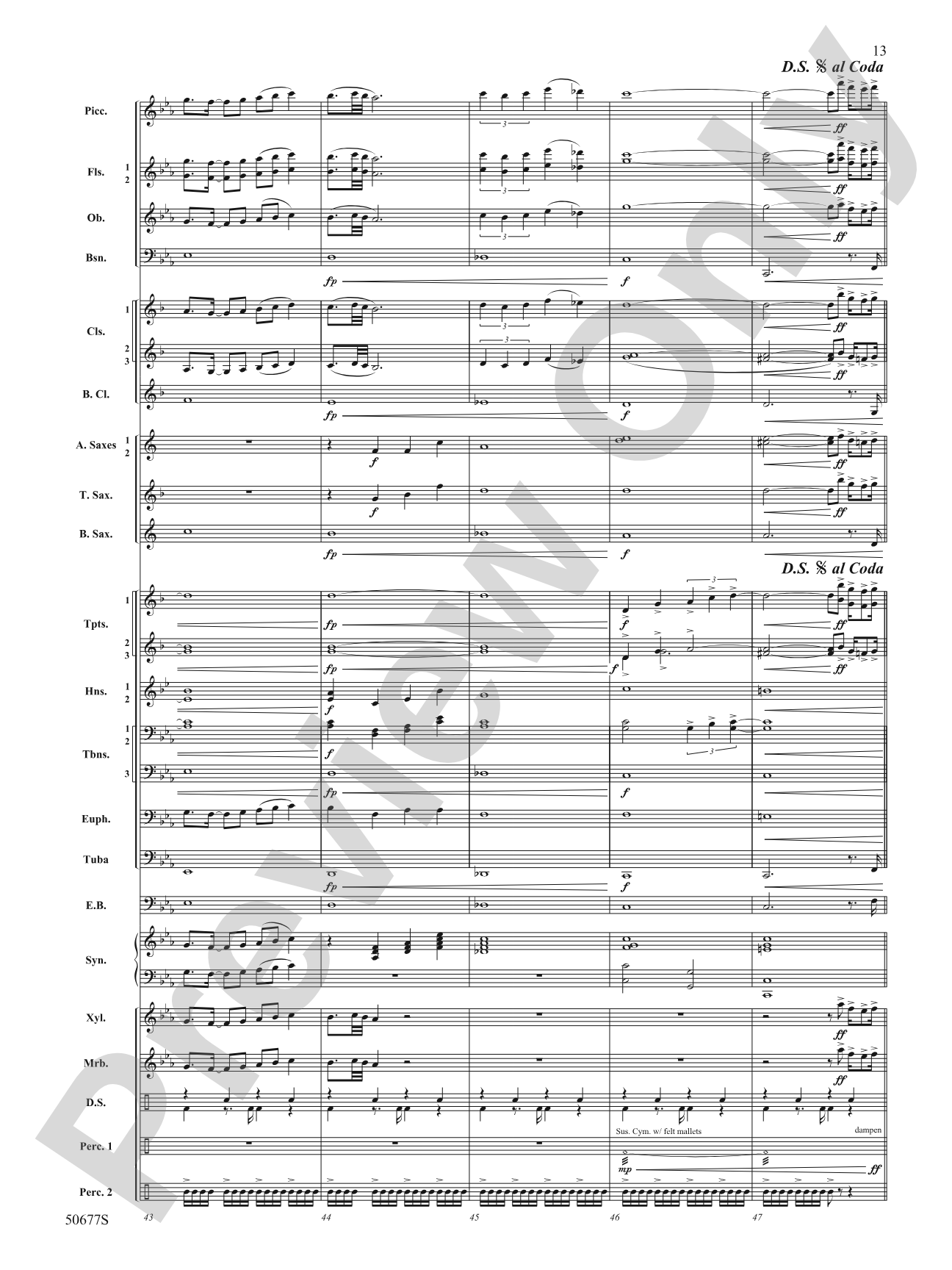 Thriller: Concert Band Conductor Score & Parts