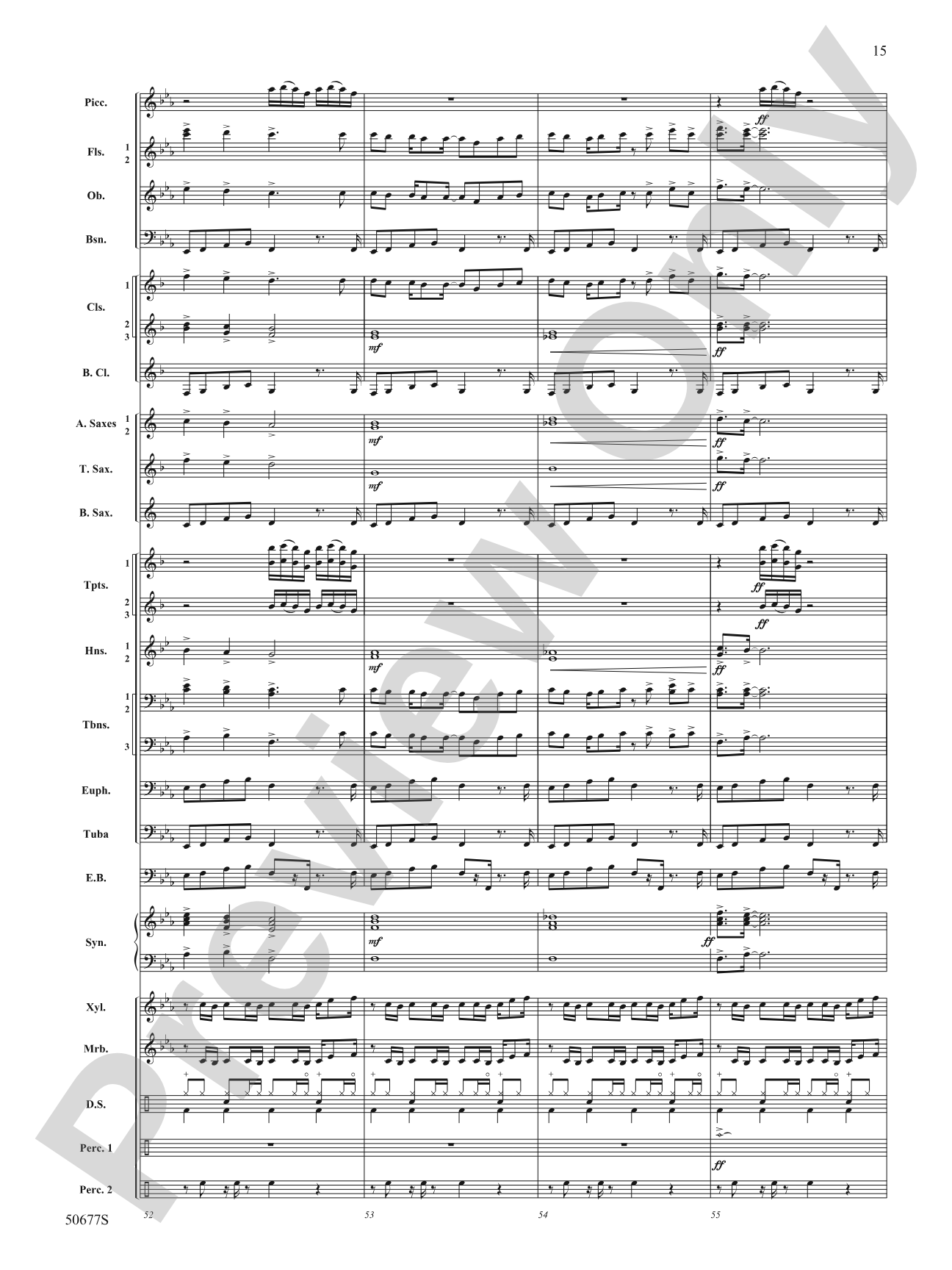 Thriller: Concert Band Conductor Score & Parts