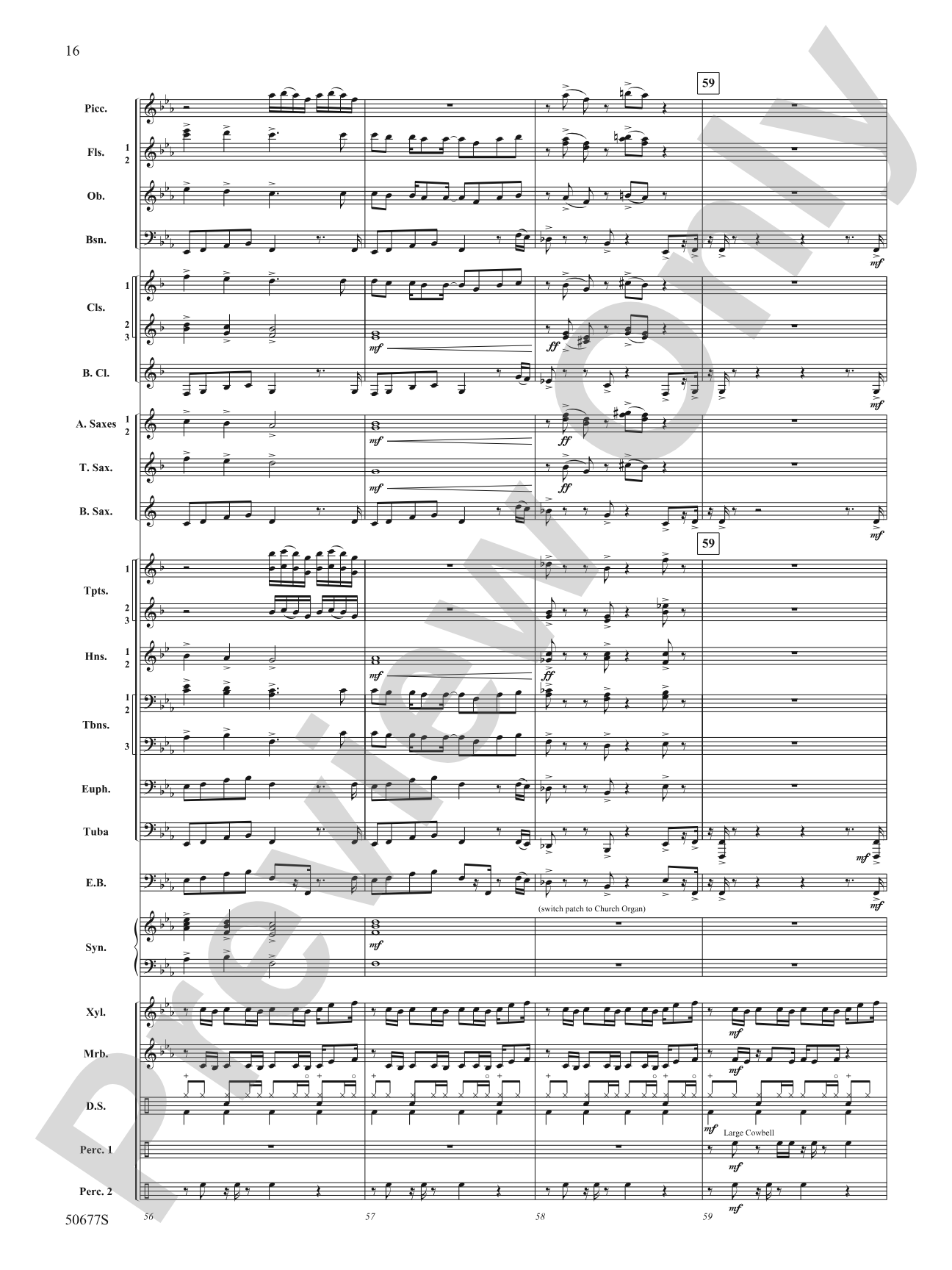 Thriller: Concert Band Conductor Score & Parts