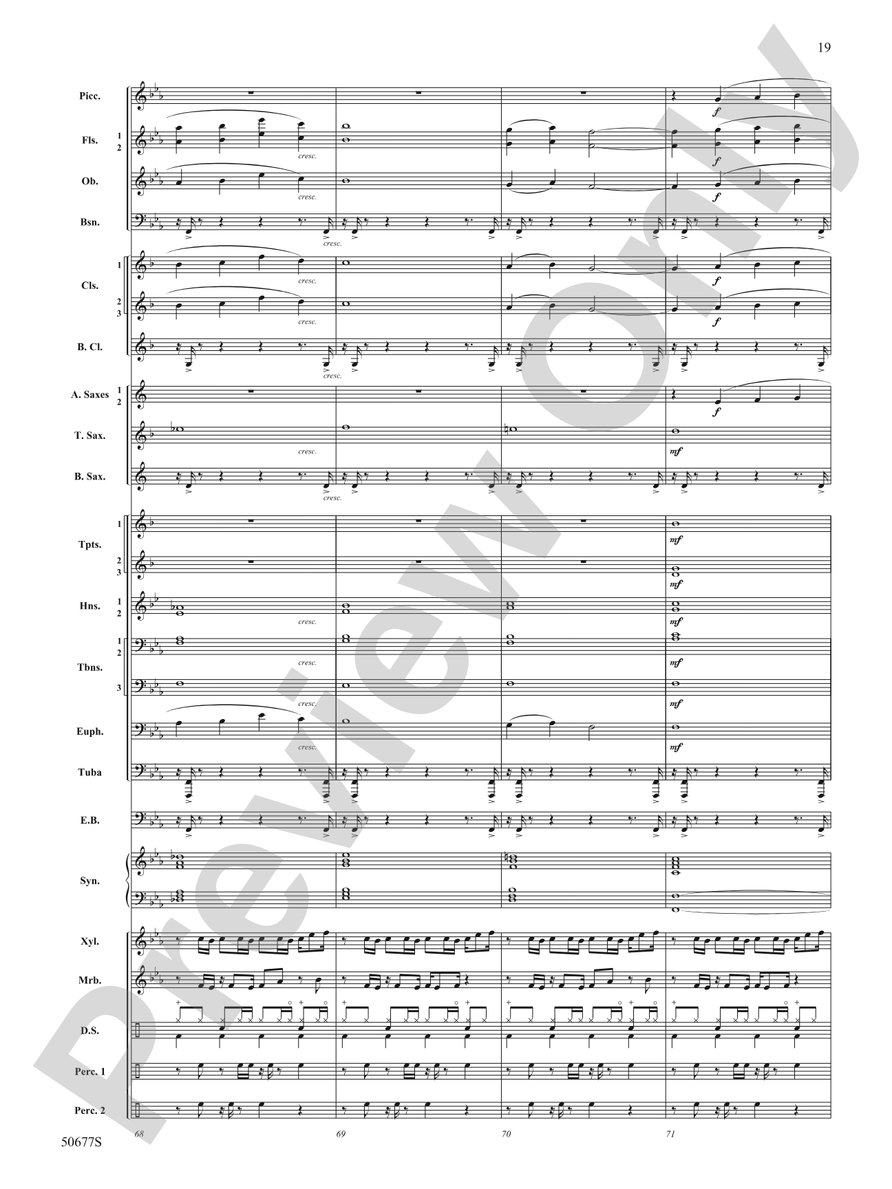 Thriller: Concert Band Conductor Score & Parts