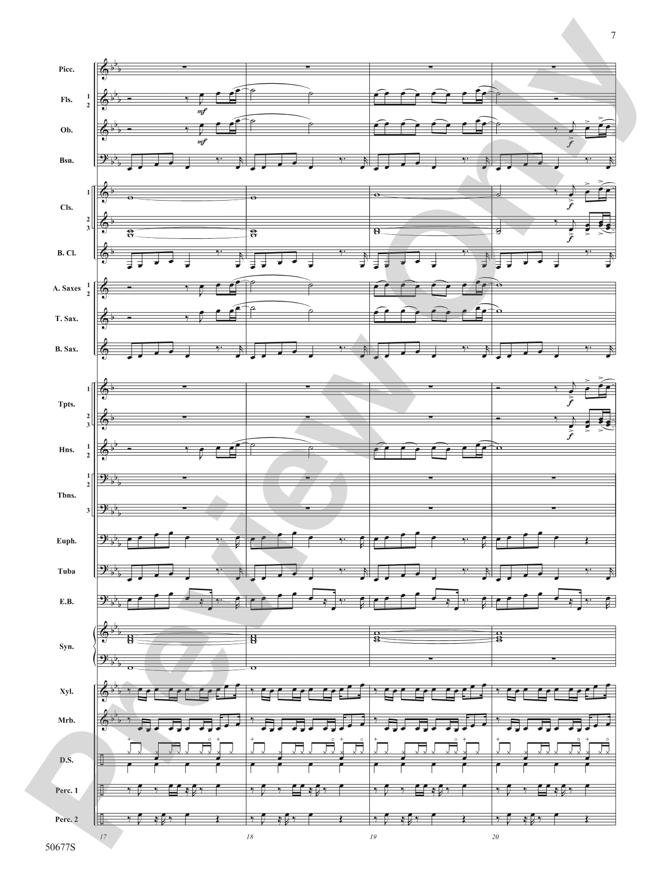 Thriller: Concert Band Conductor Score & Parts