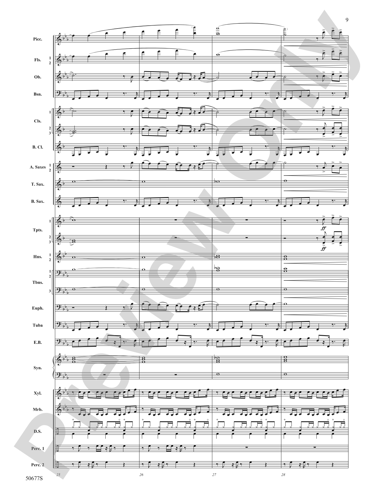 Thriller: Concert Band Conductor Score & Parts