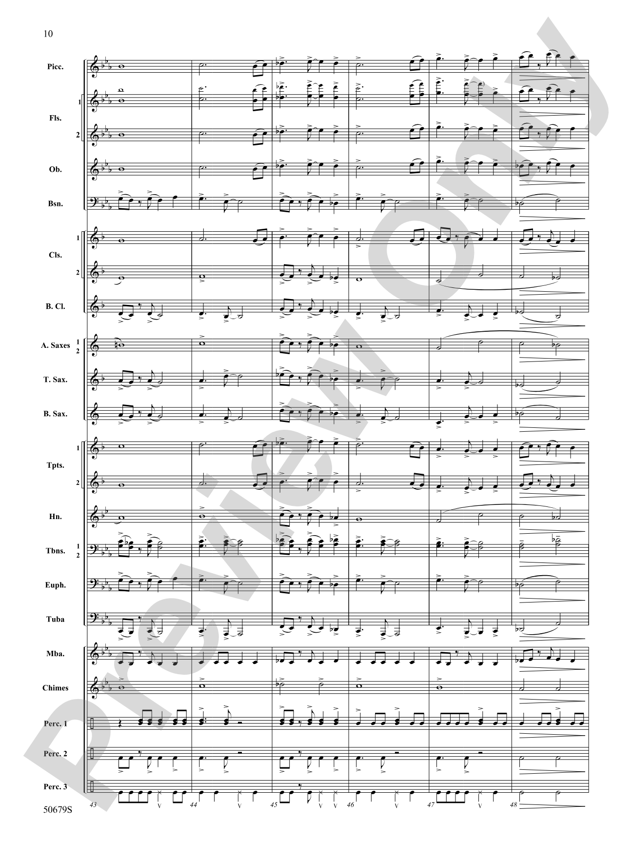 Three Minutes to Midnight: Concert Band Conductor Score & Parts