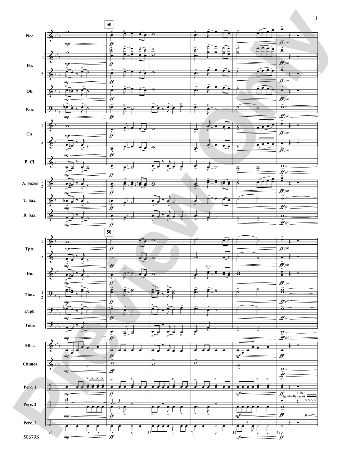 Three Minutes to Midnight: Concert Band Conductor Score & Parts