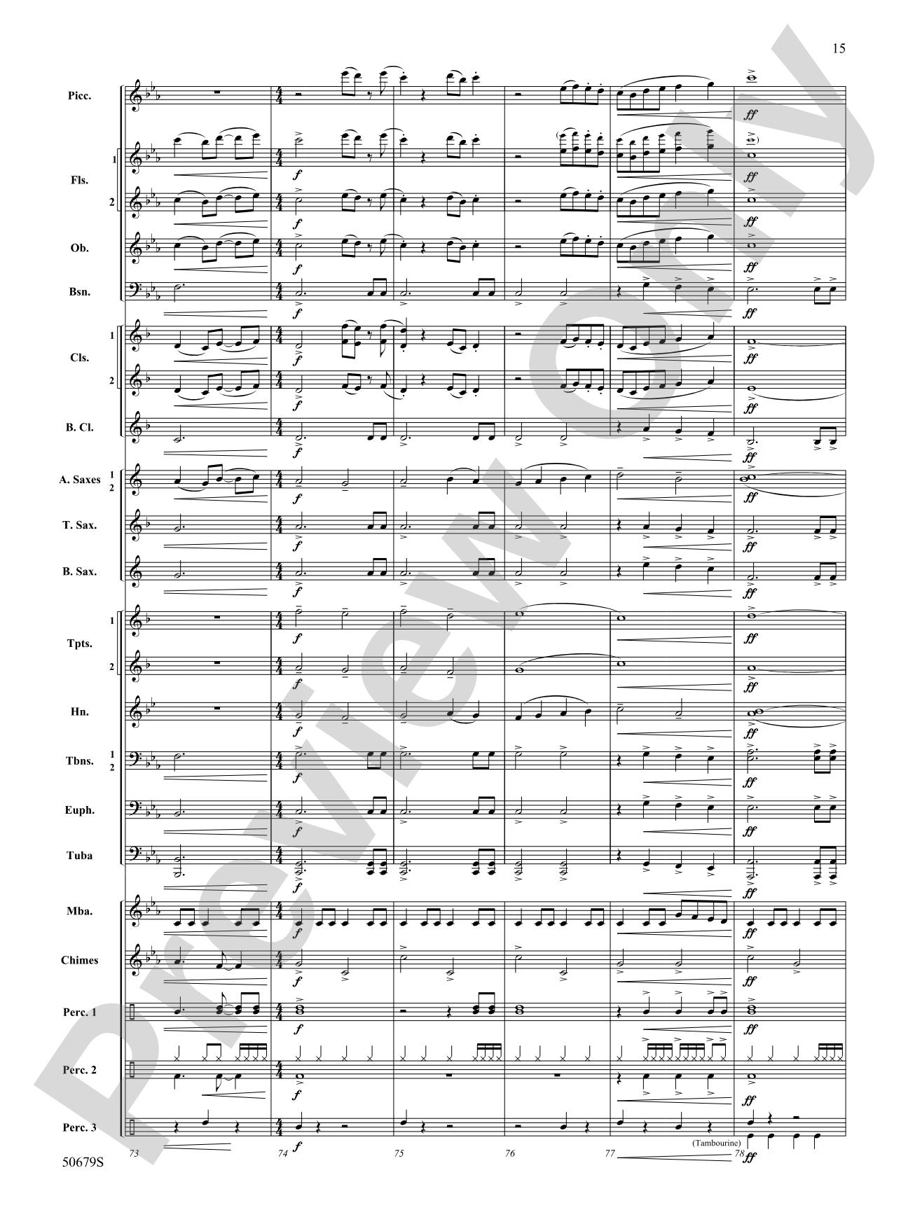 Three Minutes to Midnight: Concert Band Conductor Score & Parts