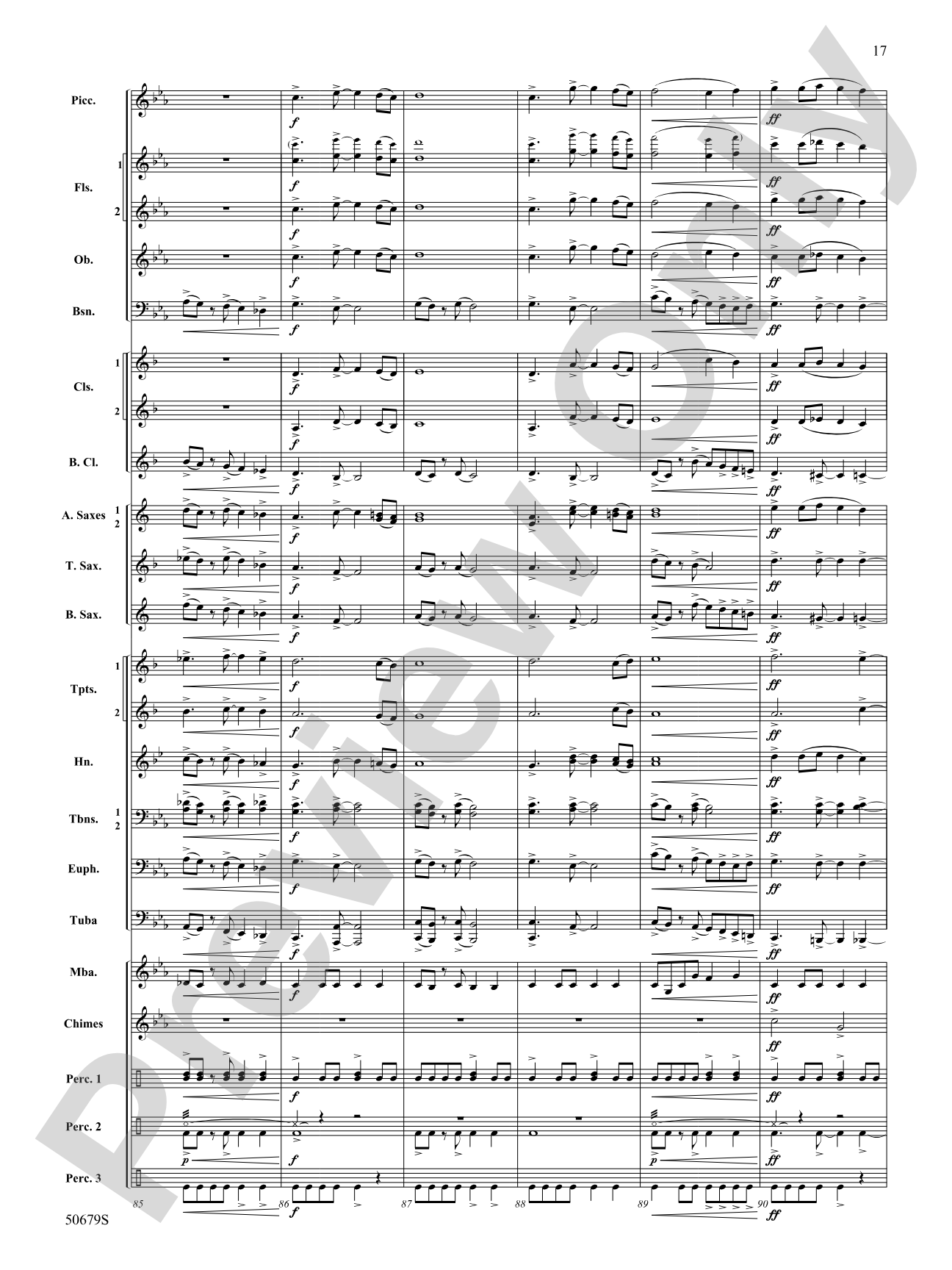 Three Minutes to Midnight: Concert Band Conductor Score & Parts