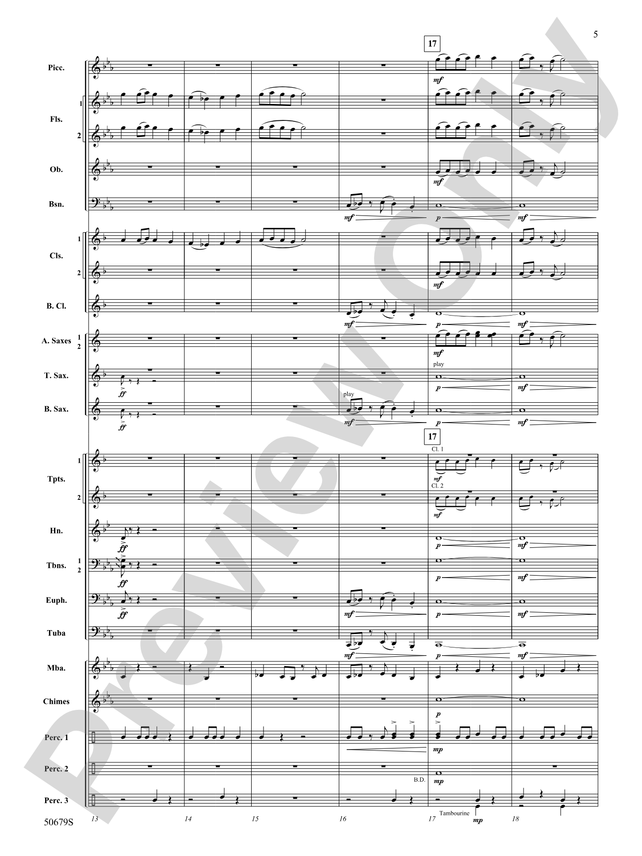Three Minutes to Midnight: Concert Band Conductor Score & Parts