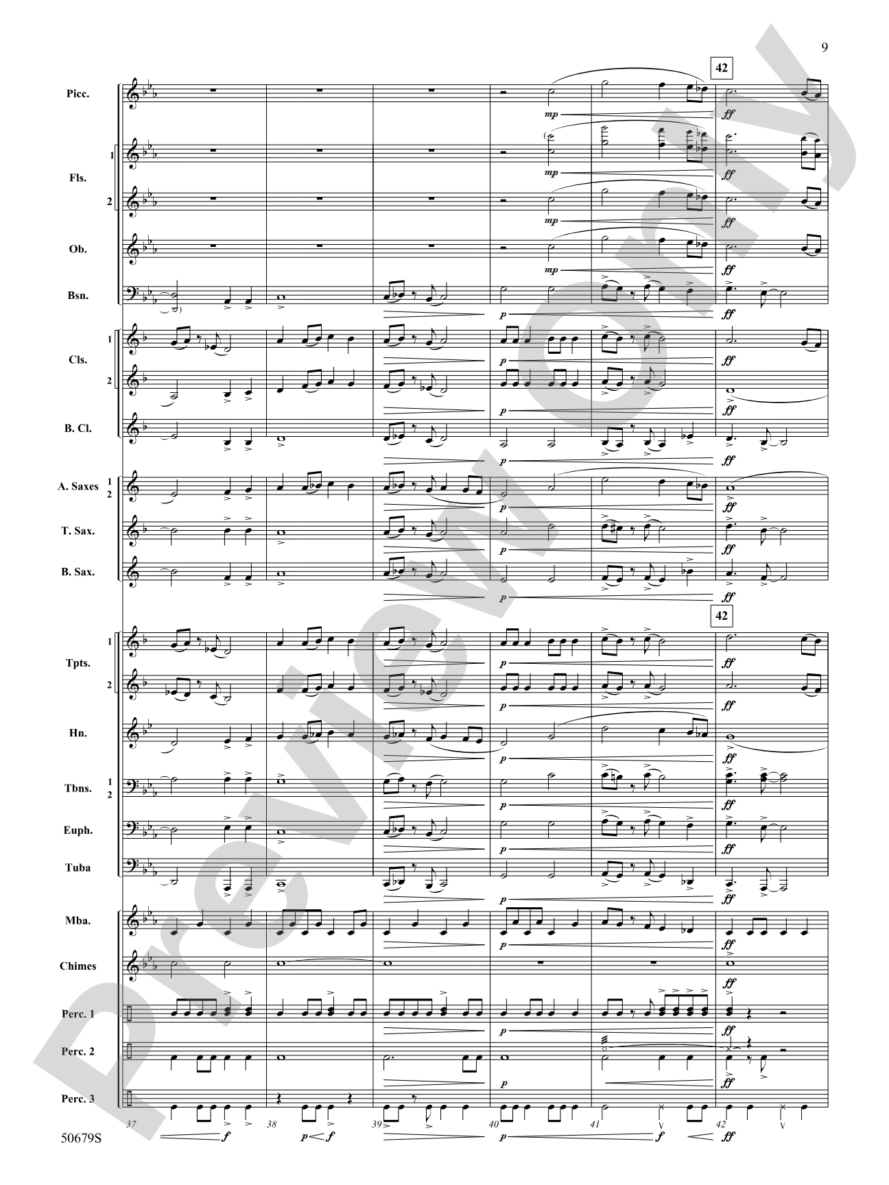 Three Minutes to Midnight: Concert Band Conductor Score & Parts