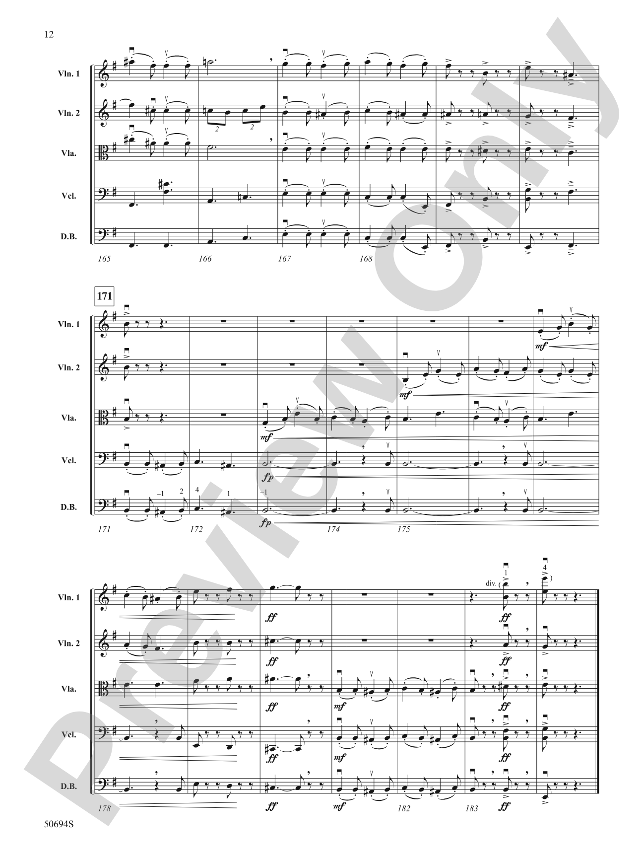 Pirattitude: String Orchestra Conductor Score & Parts