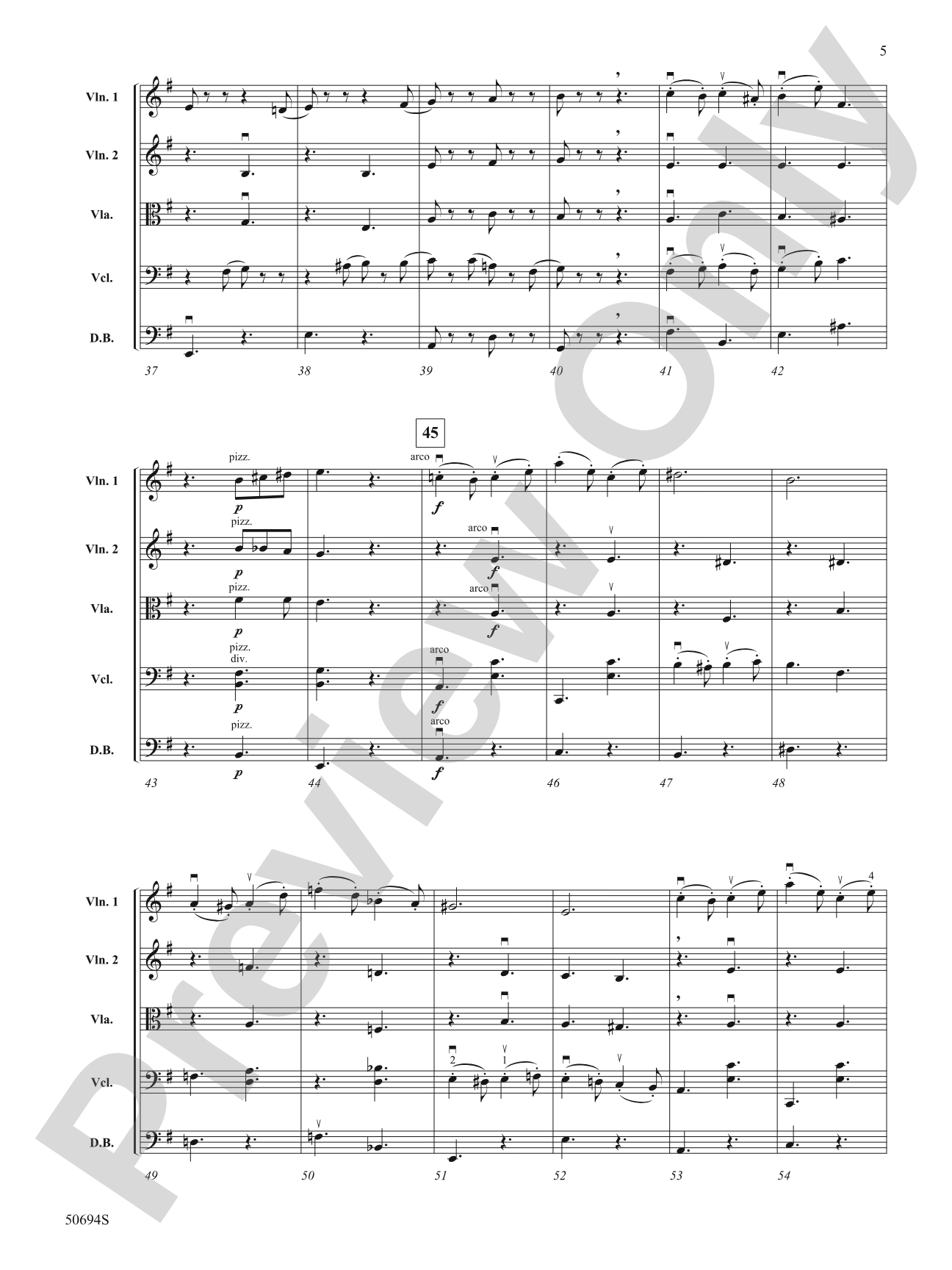 Pirattitude: String Orchestra Conductor Score & Parts