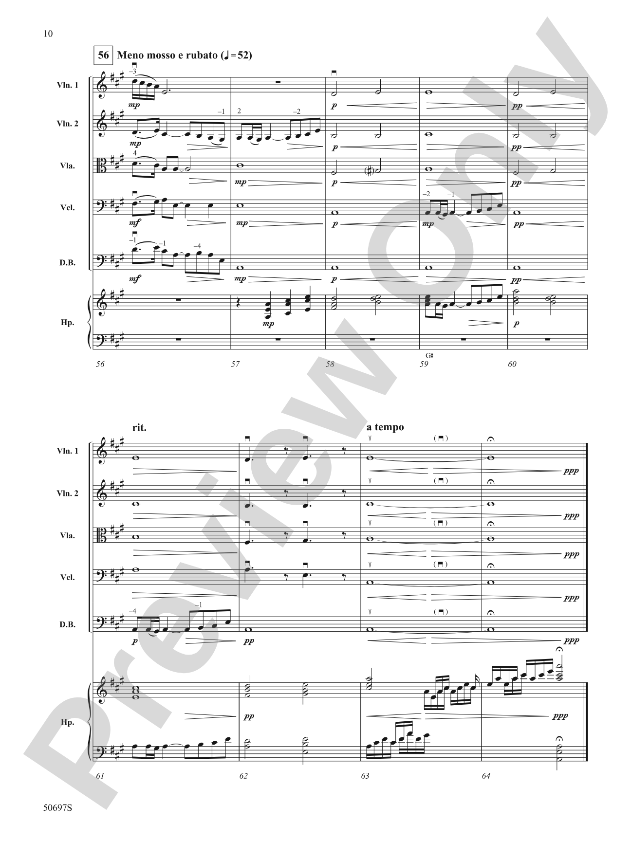 The Wexford Carol: String Orchestra Conductor Score & Parts