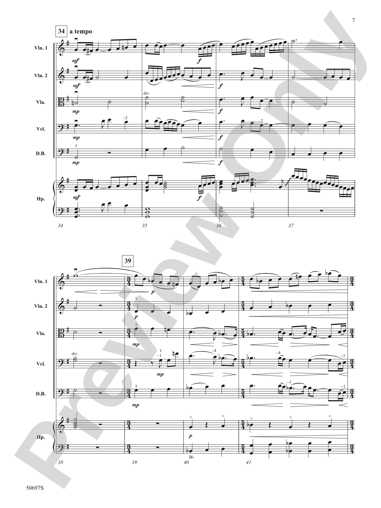 The Wexford Carol: String Orchestra Conductor Score & Parts