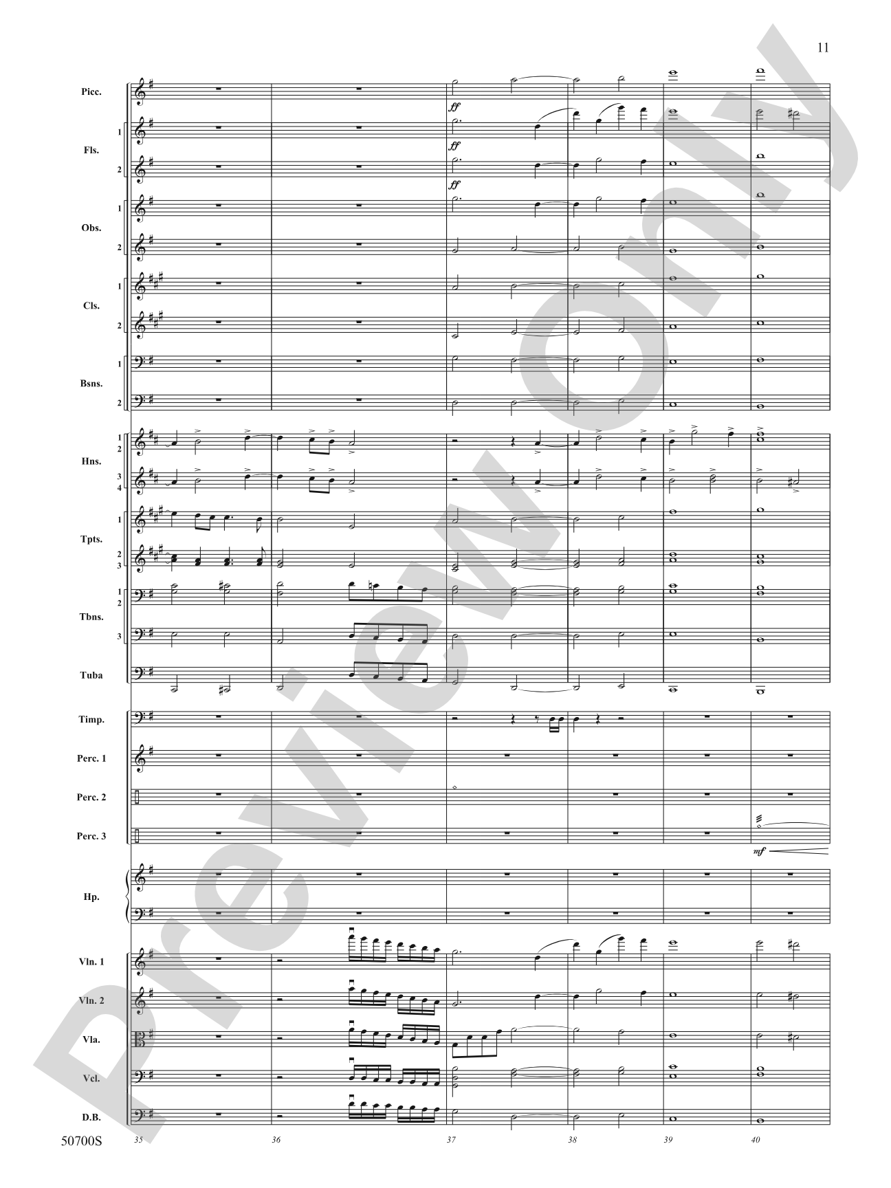 (Up)Lifted: Full Orchestra Conductor Score & Parts