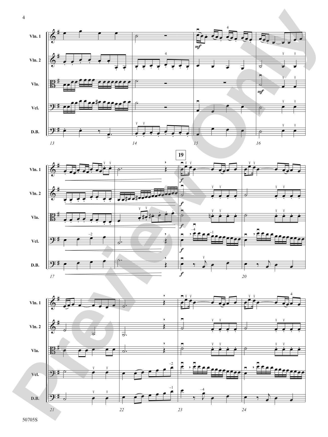 Rush: String Orchestra Conductor Score & Parts