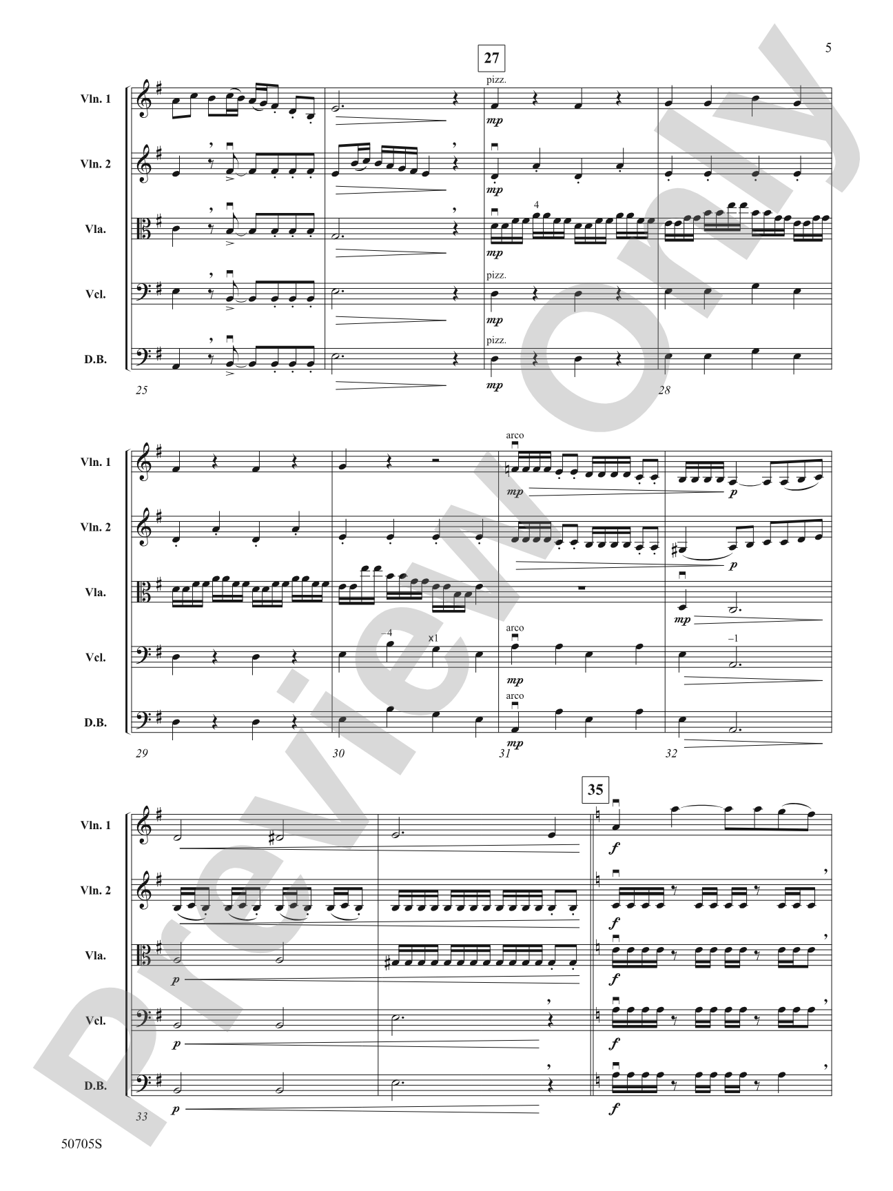 Rush: String Orchestra Conductor Score & Parts