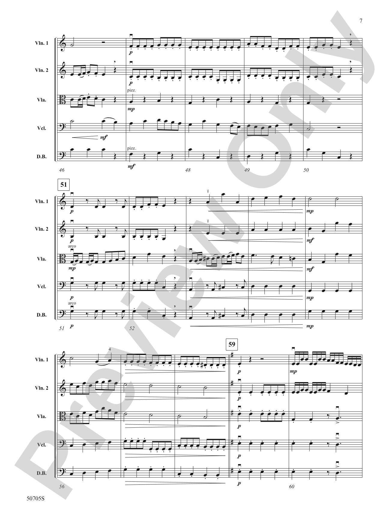 Rush: String Orchestra Conductor Score & Parts