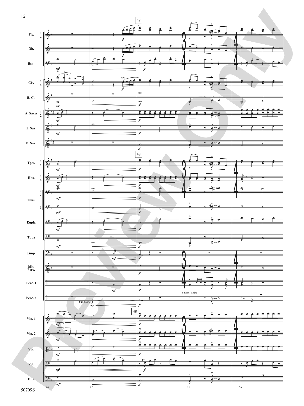 Opening Night: Full Orchestra Conductor Score & Parts