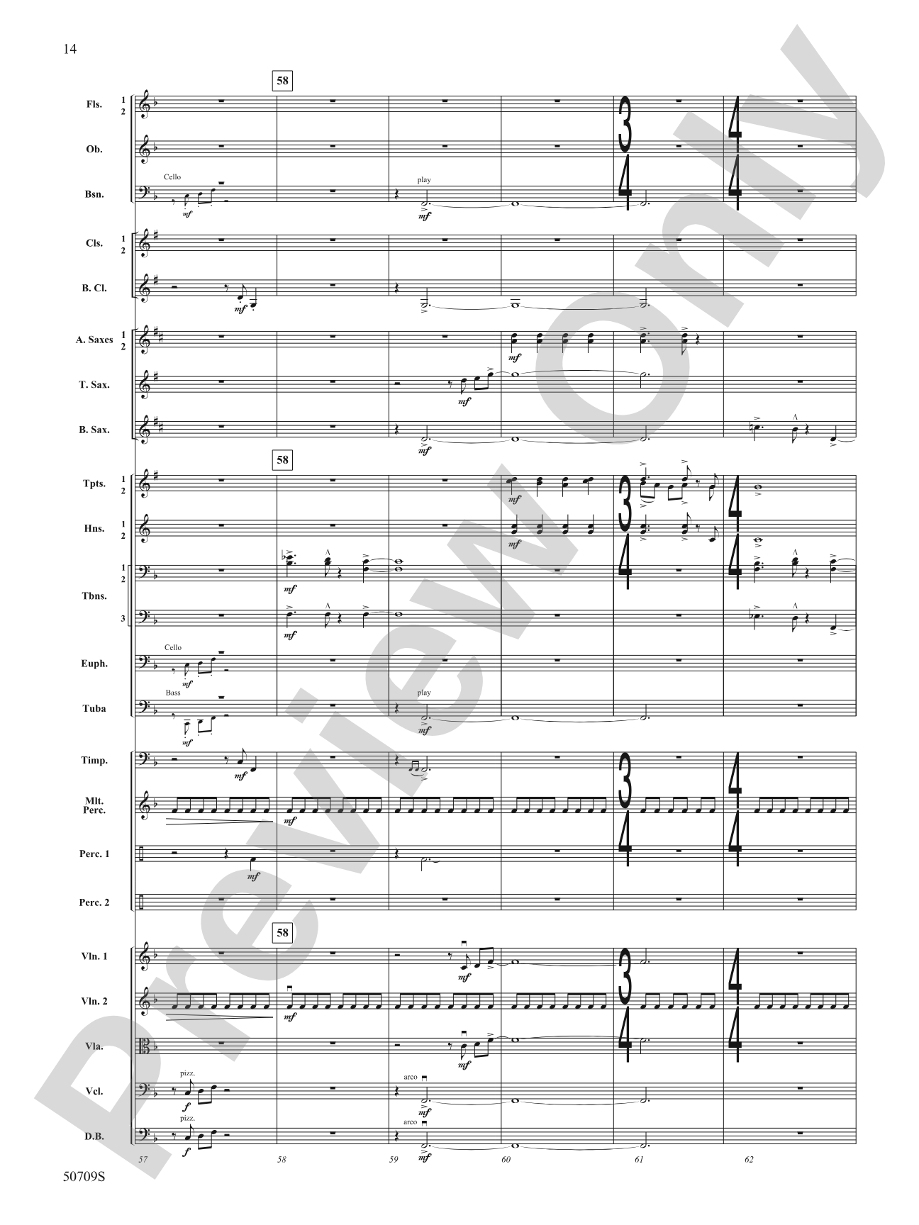 Opening Night: Full Orchestra Conductor Score & Parts