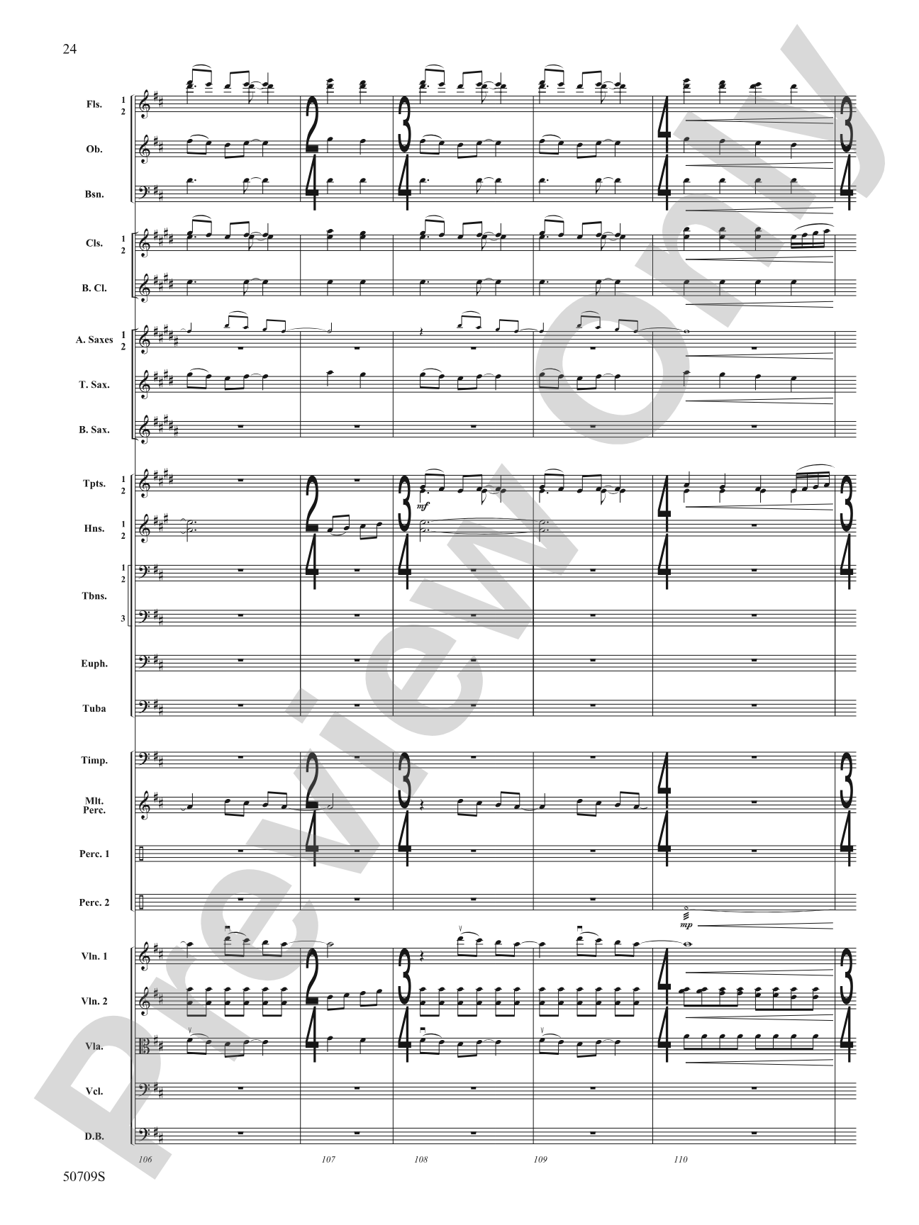 Opening Night: Full Orchestra Conductor Score & Parts