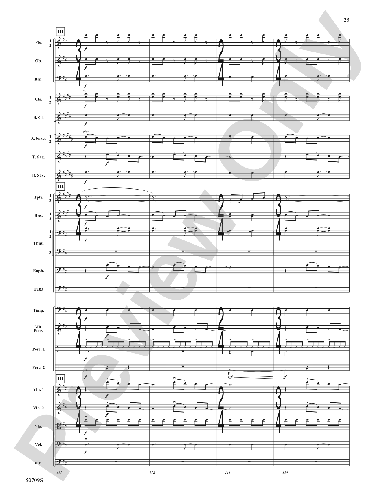 Opening Night: Full Orchestra Conductor Score & Parts