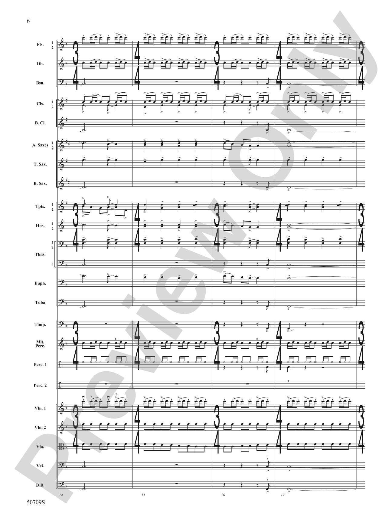 Opening Night: Full Orchestra Conductor Score & Parts