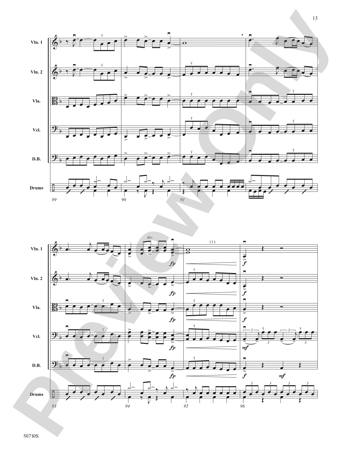 Moshpit Sabbath!: String Orchestra Conductor Score & Parts