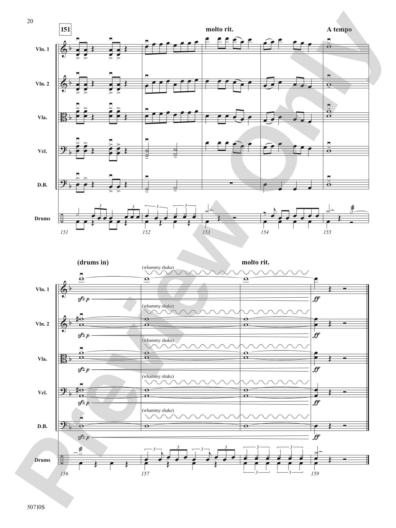 Moshpit Sabbath!: String Orchestra Conductor Score & Parts