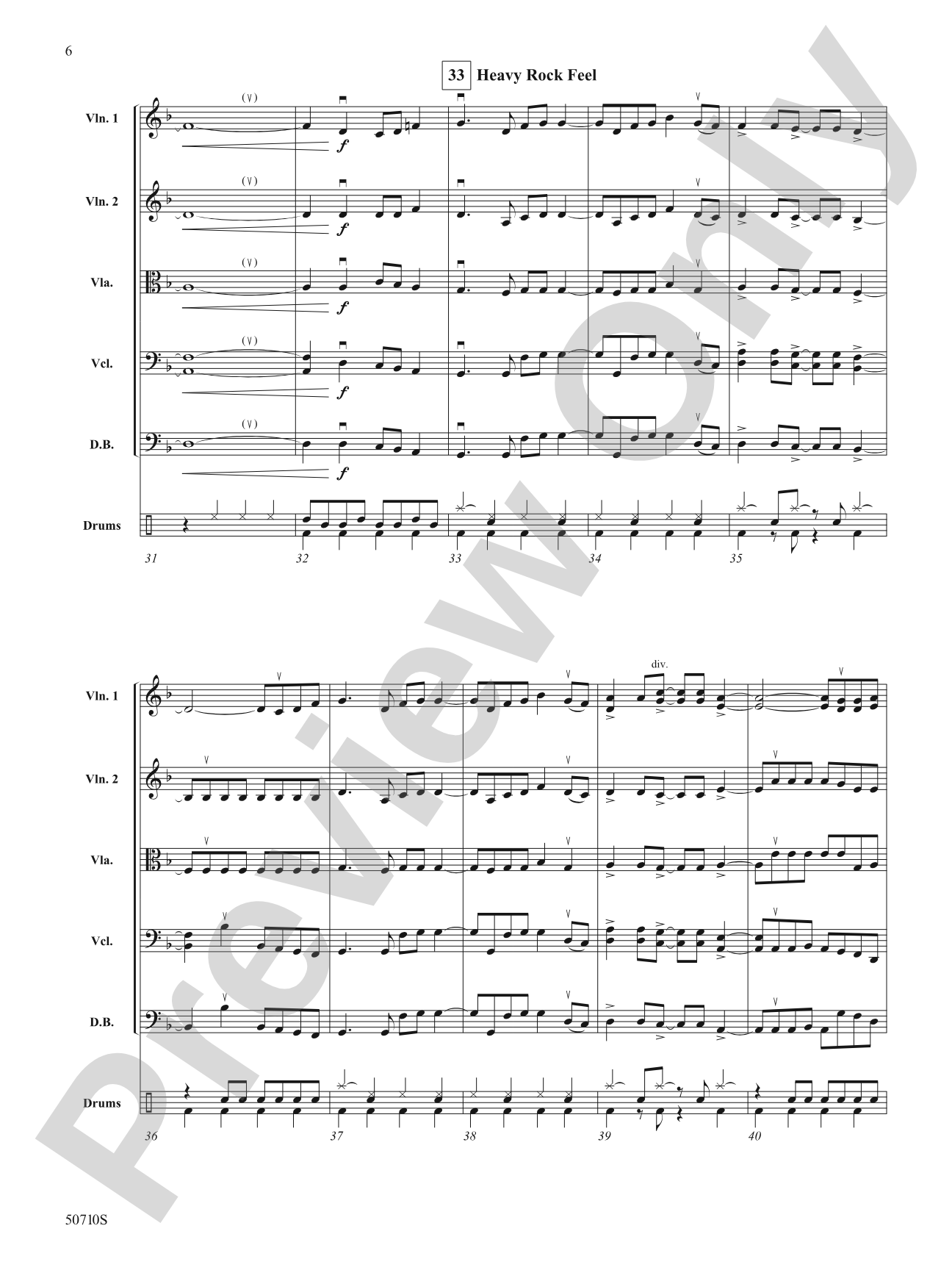 Moshpit Sabbath!: String Orchestra Conductor Score & Parts