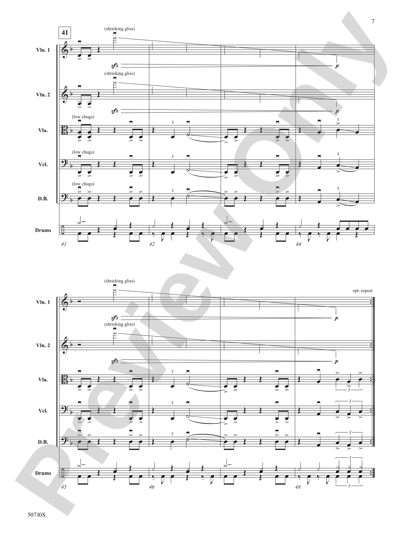 Moshpit Sabbath!: String Orchestra Conductor Score & Parts