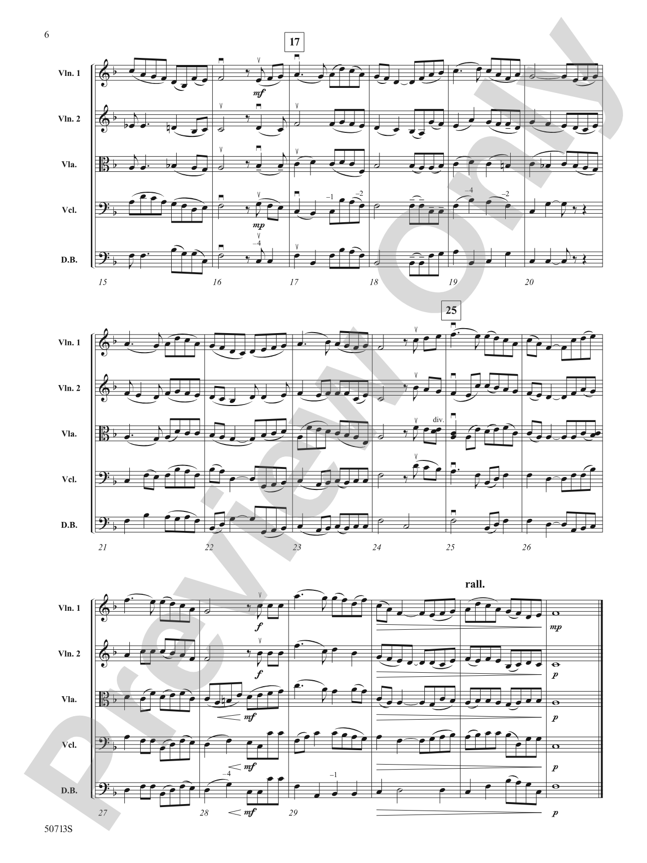 A Grainger Suite: String Orchestra Conductor Score & Parts