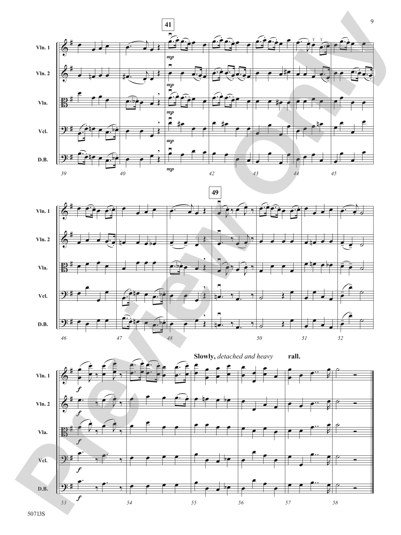 A Grainger Suite: String Orchestra Conductor Score & Parts