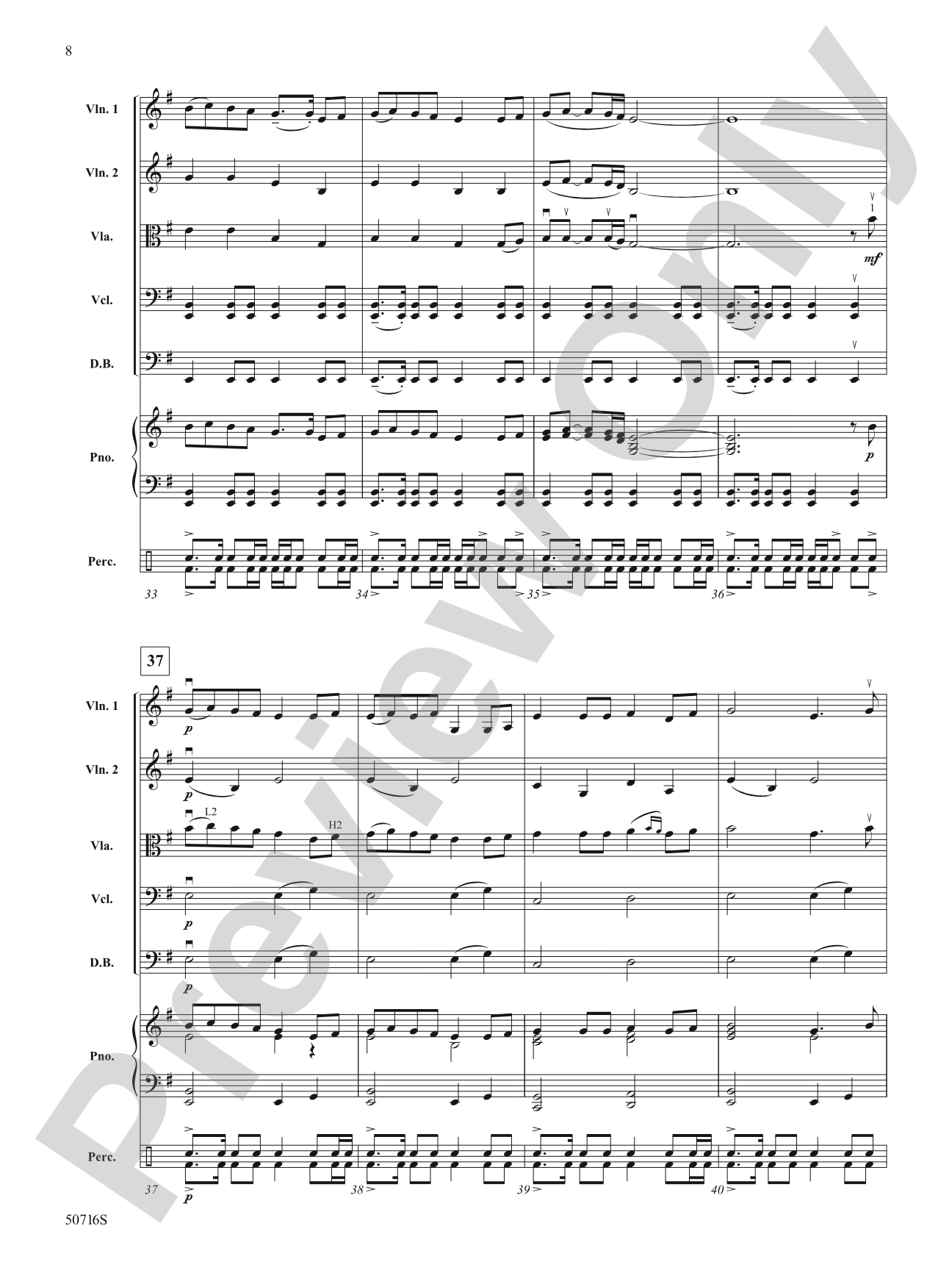 Herr Mannelig: String Orchestra Conductor Score & Parts